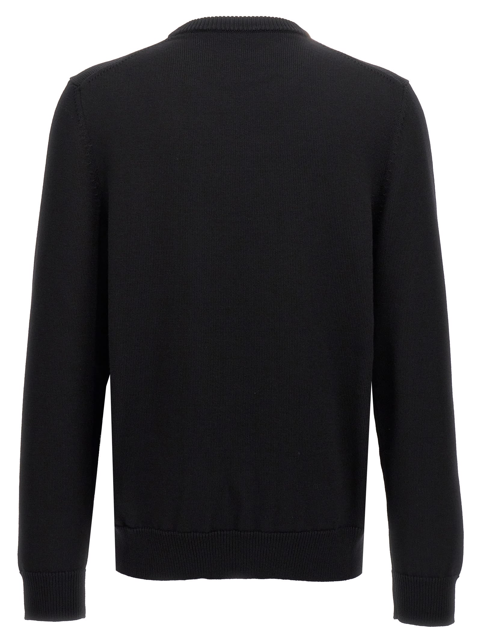 Dolce & Gabbana Regular Fit Wool T-shirt Size 50 It In Black