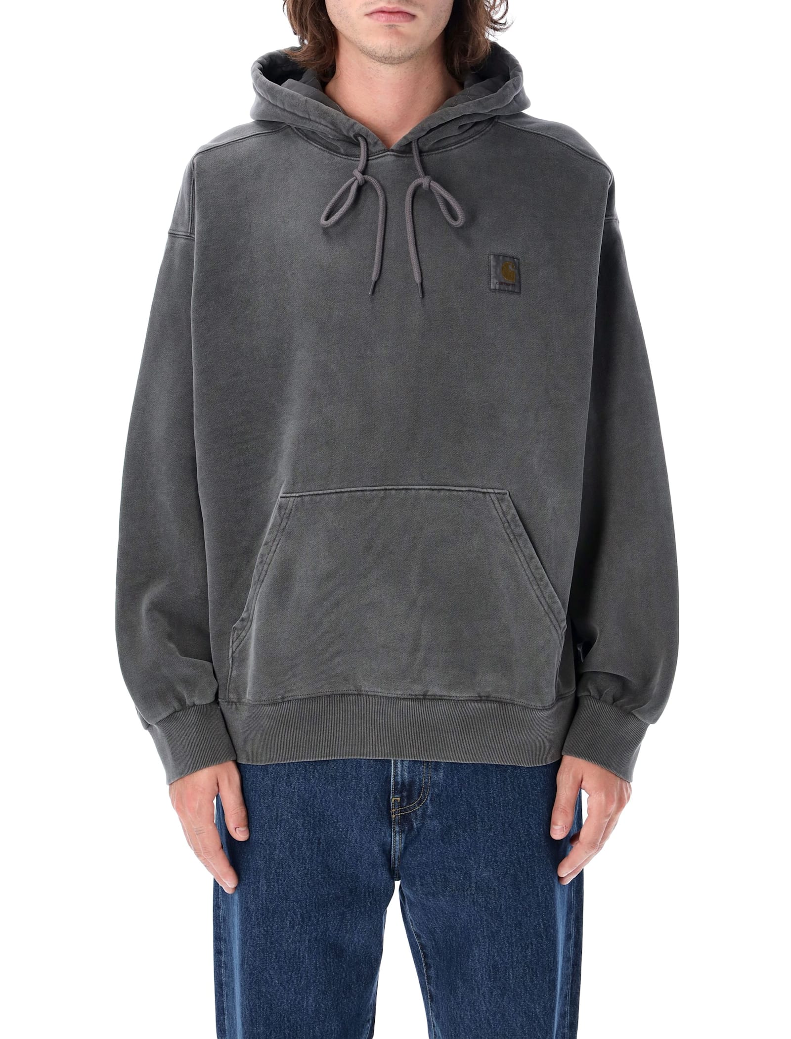 Shop Carhartt Hooded Vista Sweat In Graphite