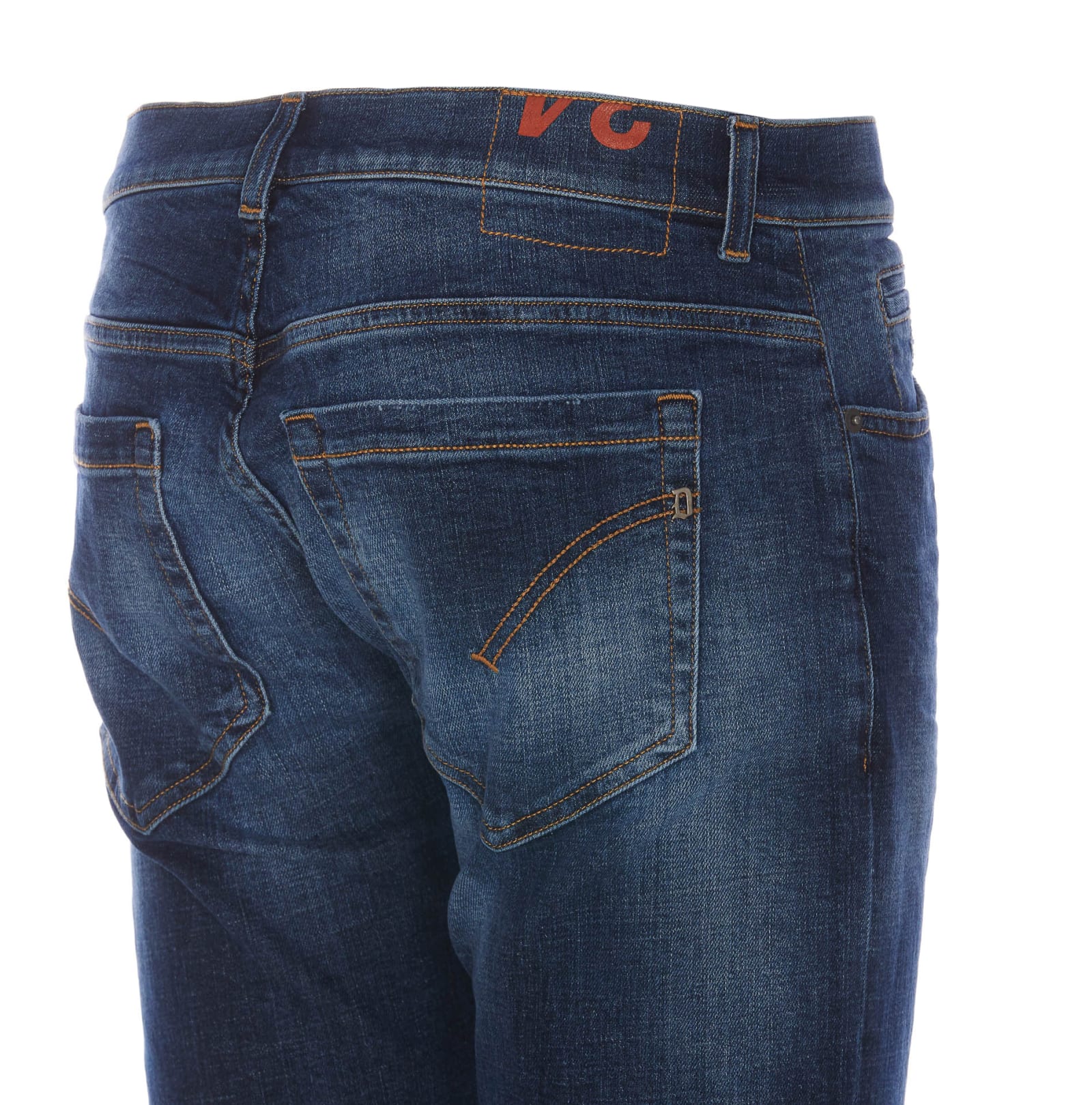 Shop Dondup George Jeans In Blue