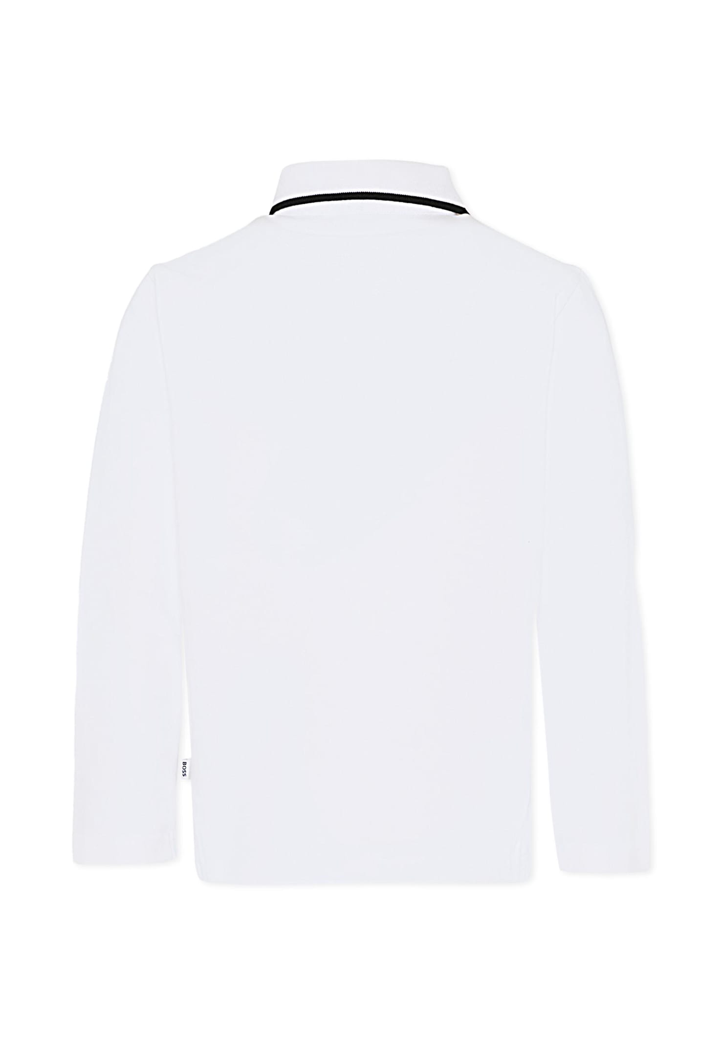 Hugo Boss Polo Shirt Boss Kids Color White In White