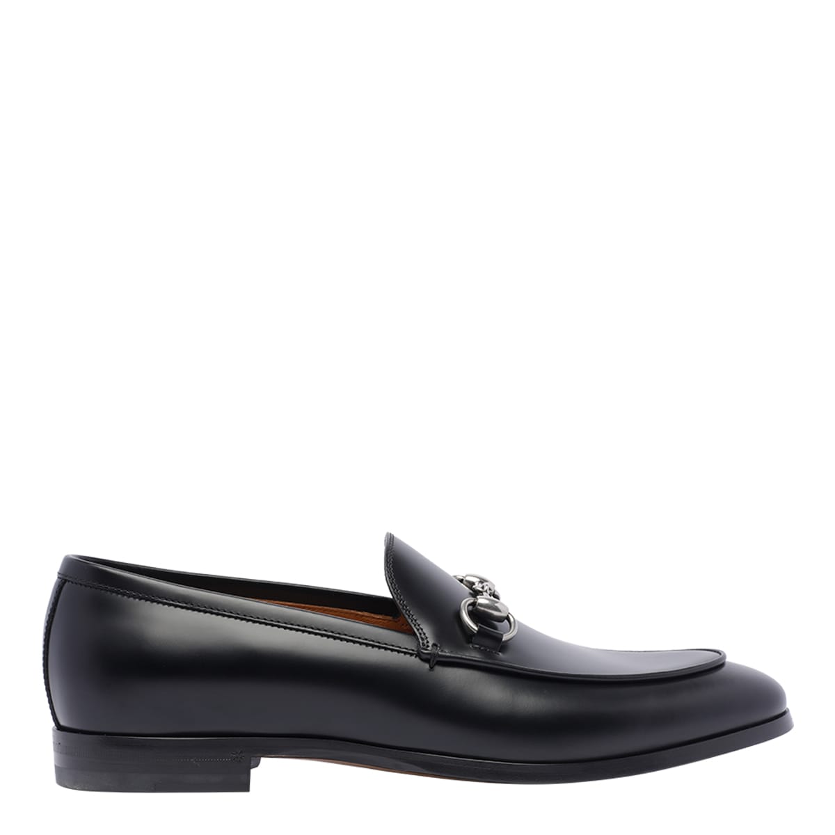 Shop Gucci Horsebit Loafers In Black