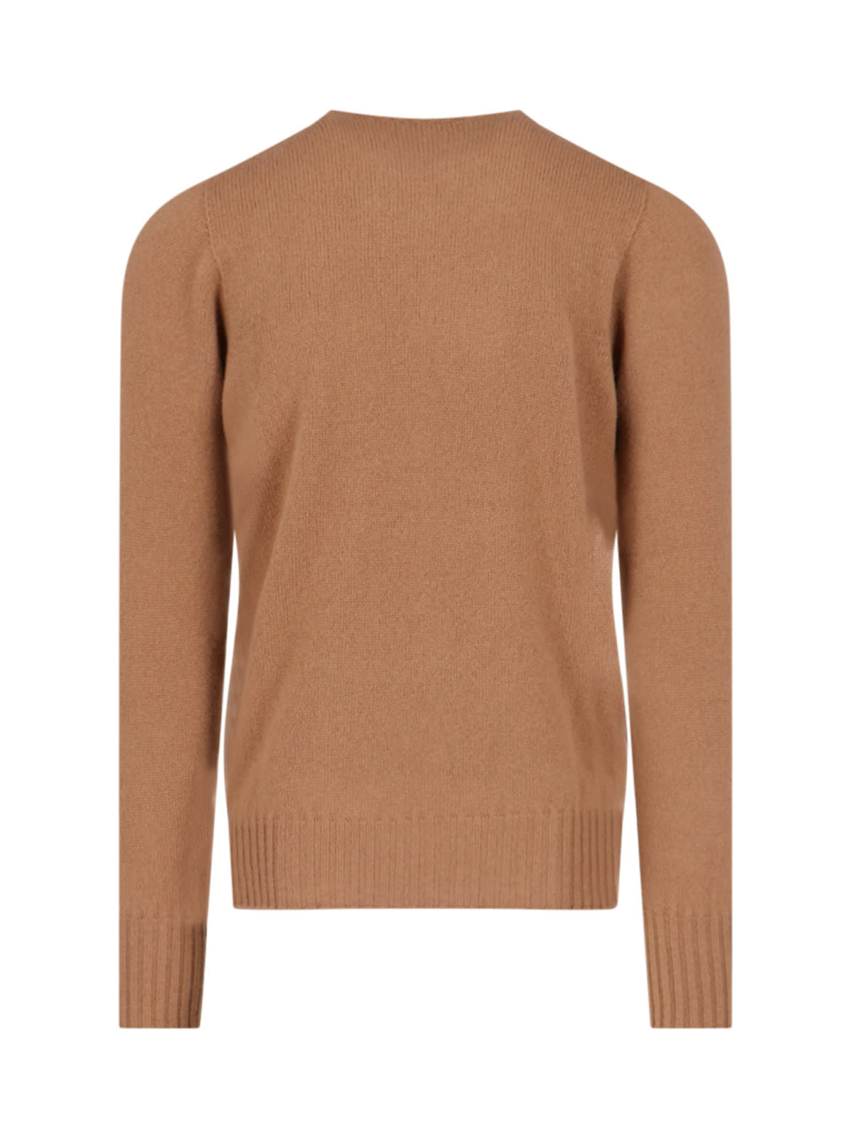 Shop Drumohr Crew-neck Sweater In Brown