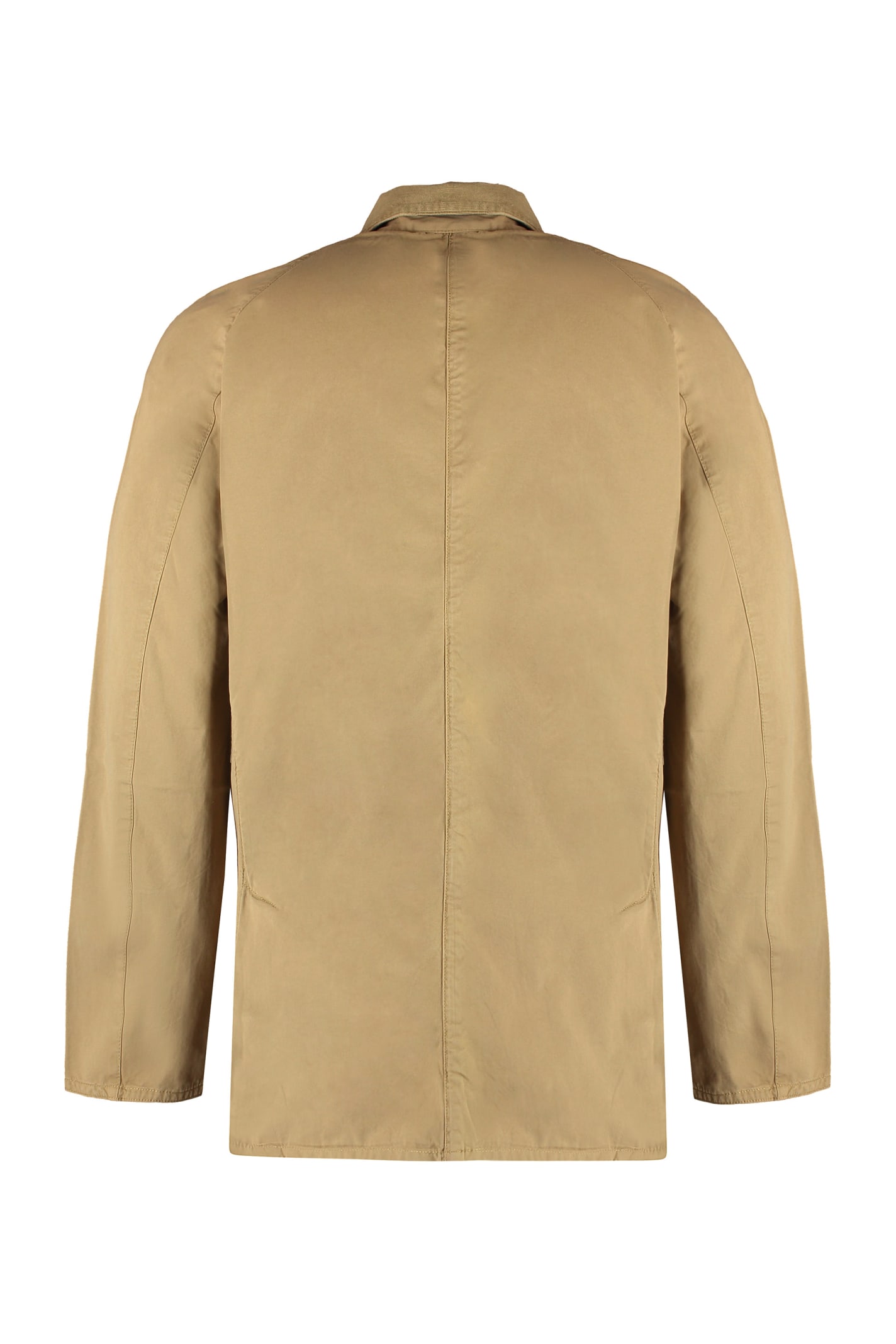 Shop Barbour Ashby Casual Cotton Jacket In Beige