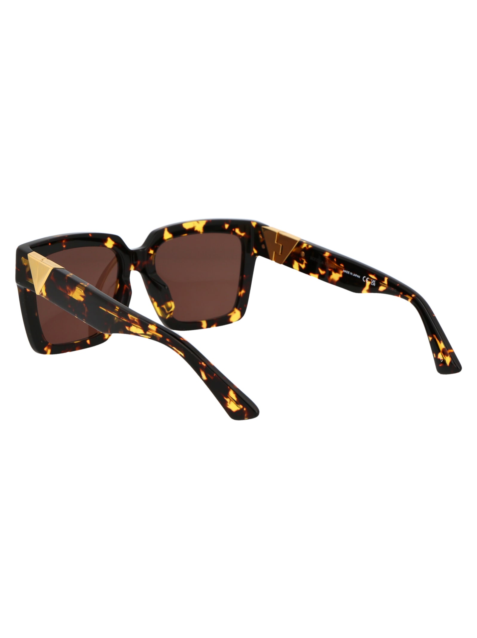 Shop Bottega Veneta Bv1198sa Sunglasses In 002 Havana Havana Brown