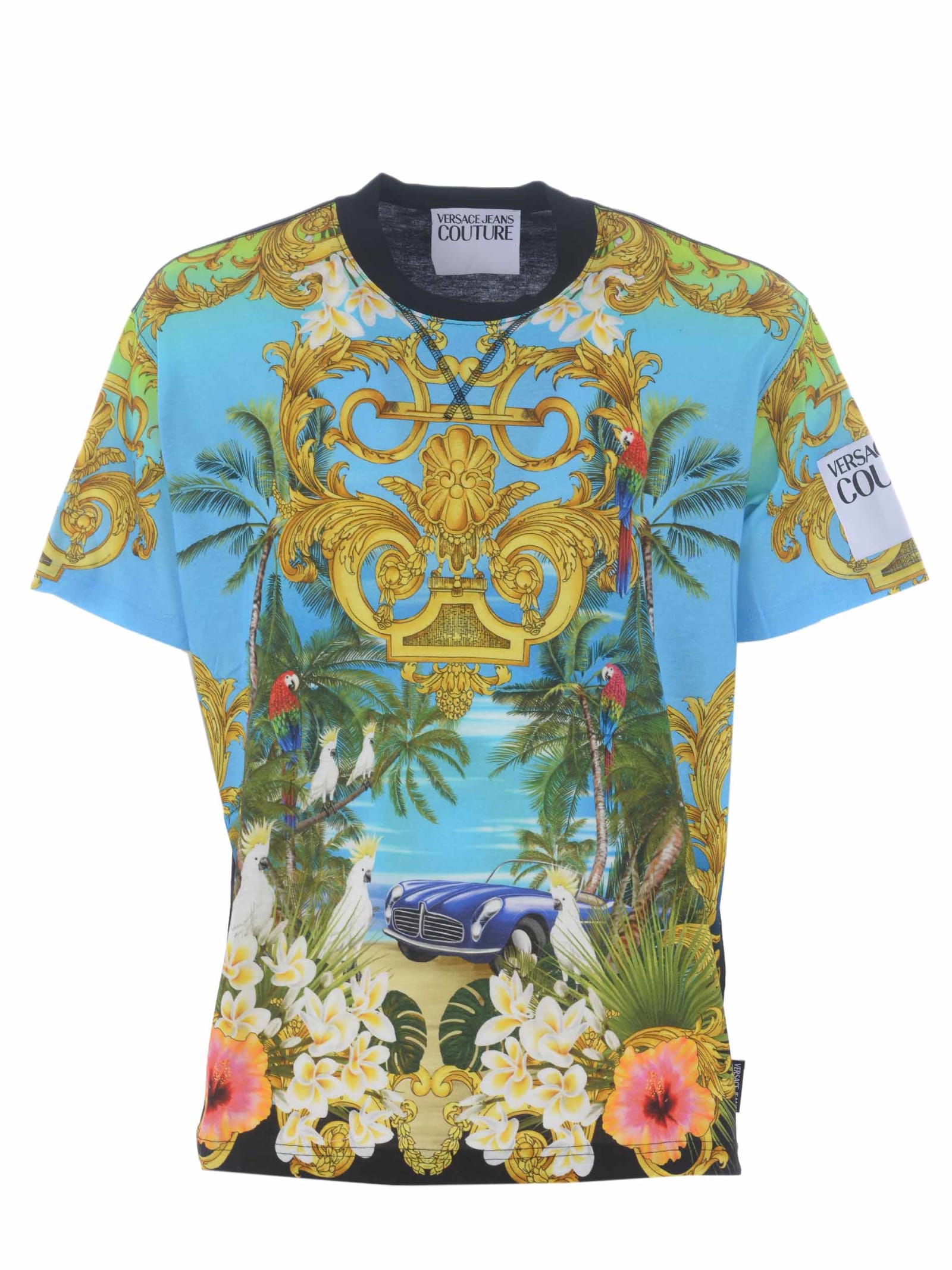 VERSACE JEANS COUTURE SHORT SLEEVE T-SHIRT,11280553