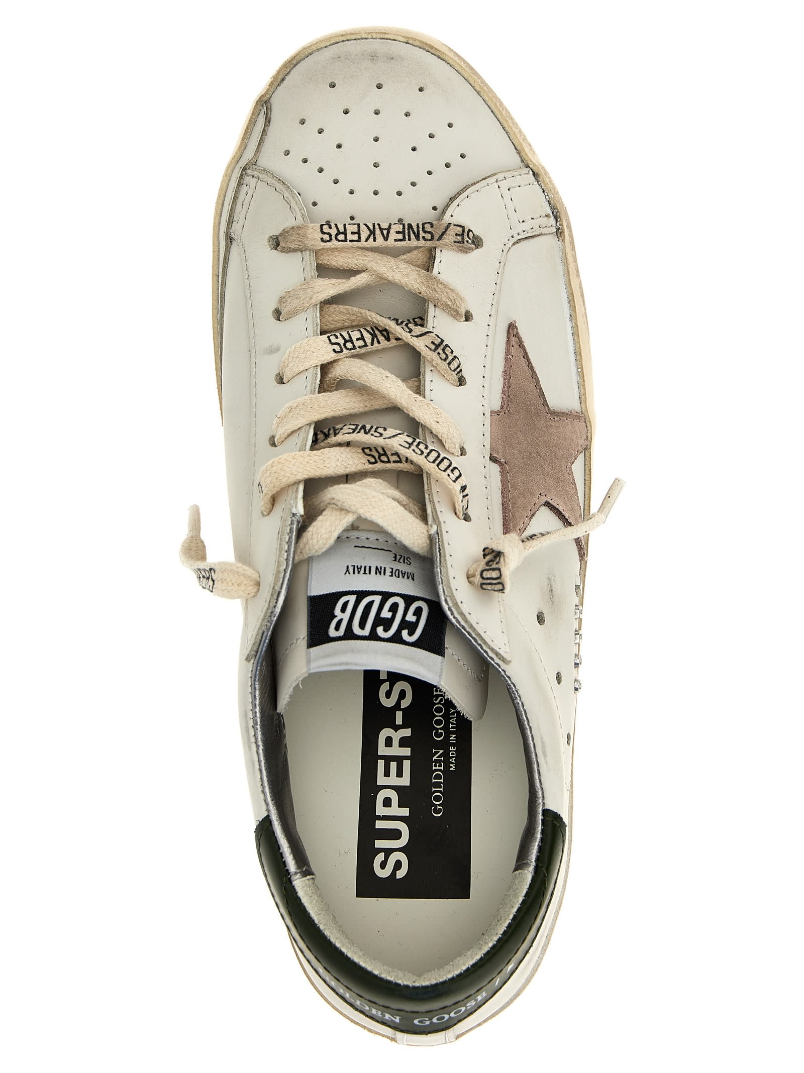 Shop Golden Goose Superstar Sneakers In Multicolor