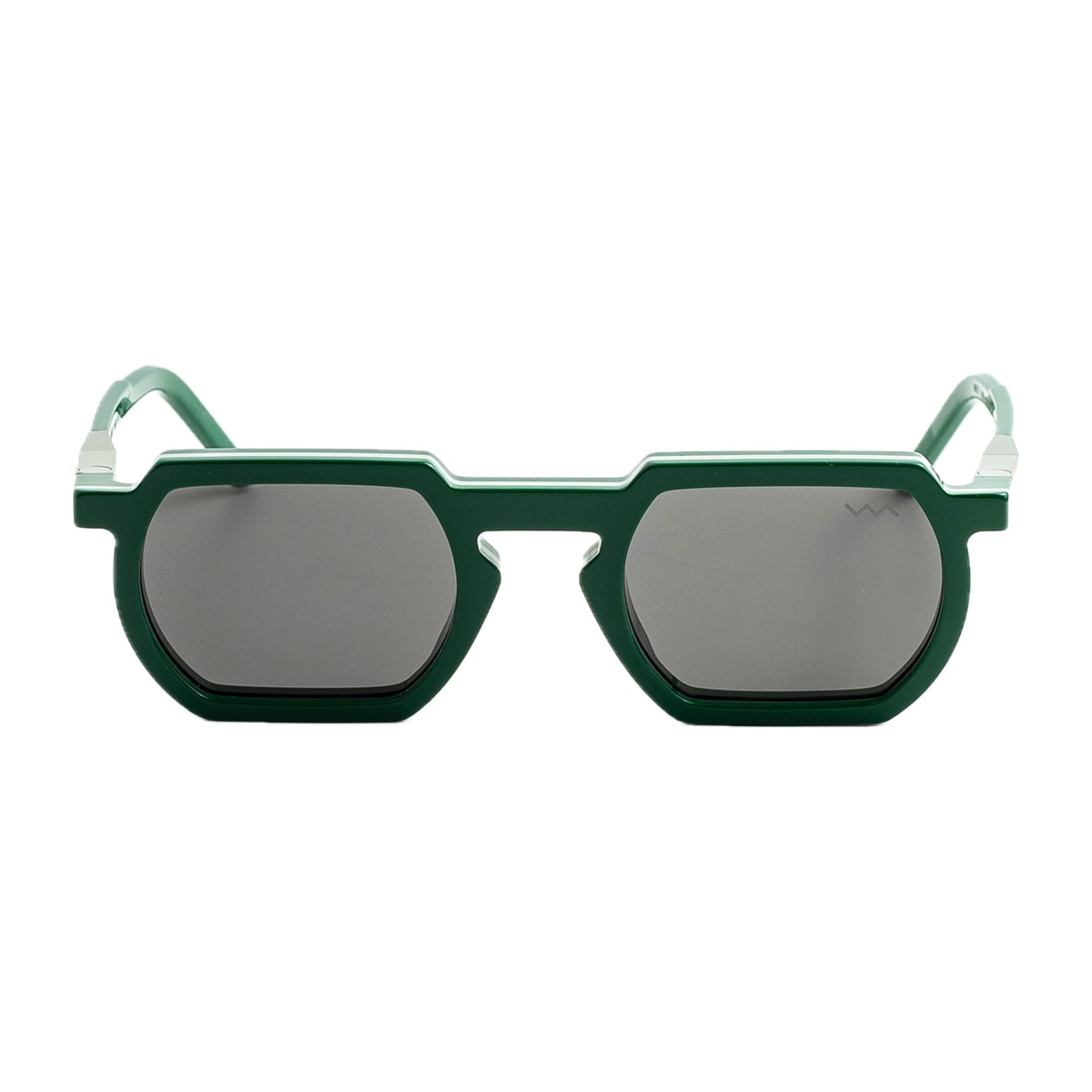 Vava Eyewear Wl0033 White Label Green/light Grey Sunglasses In Green