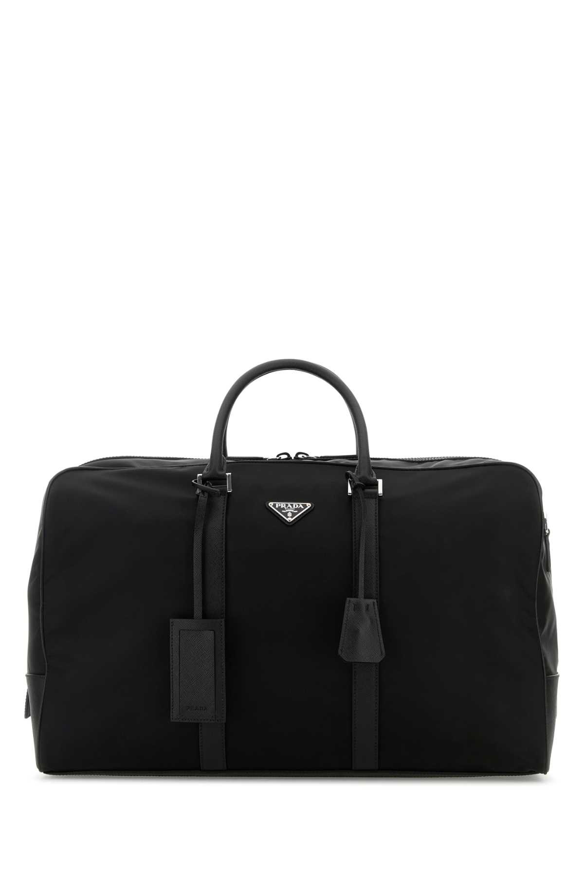 Black Fabric Travel Bag