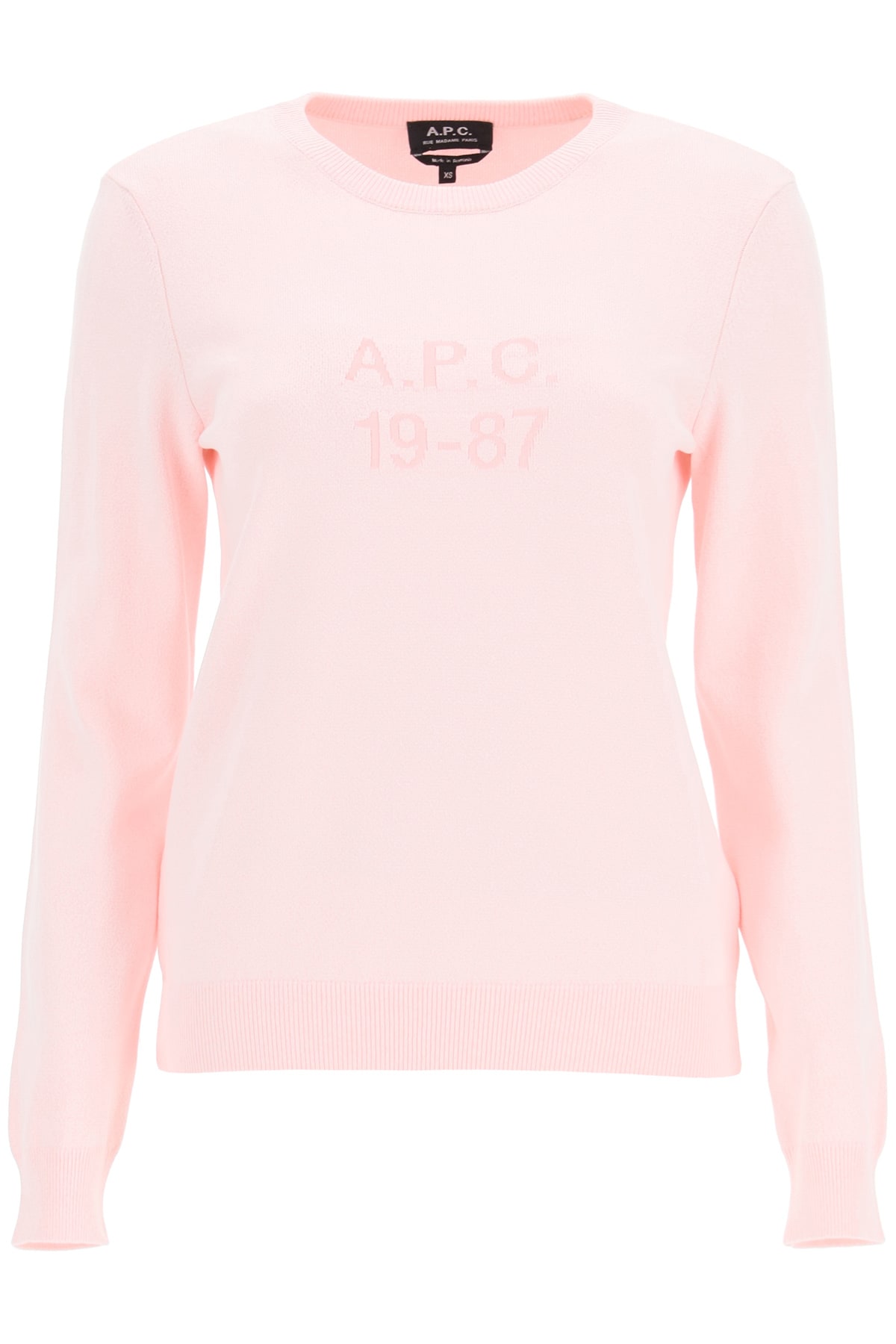 Apc Janice Sweater 19-87 In Pink