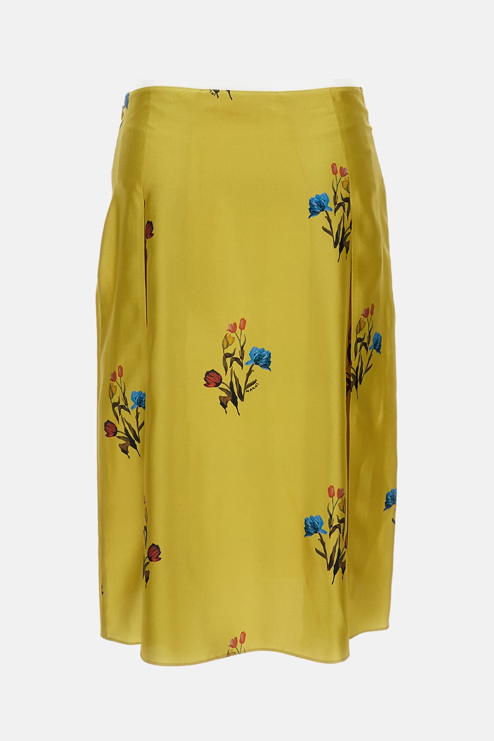 Marni Midi Skirt In Yellow