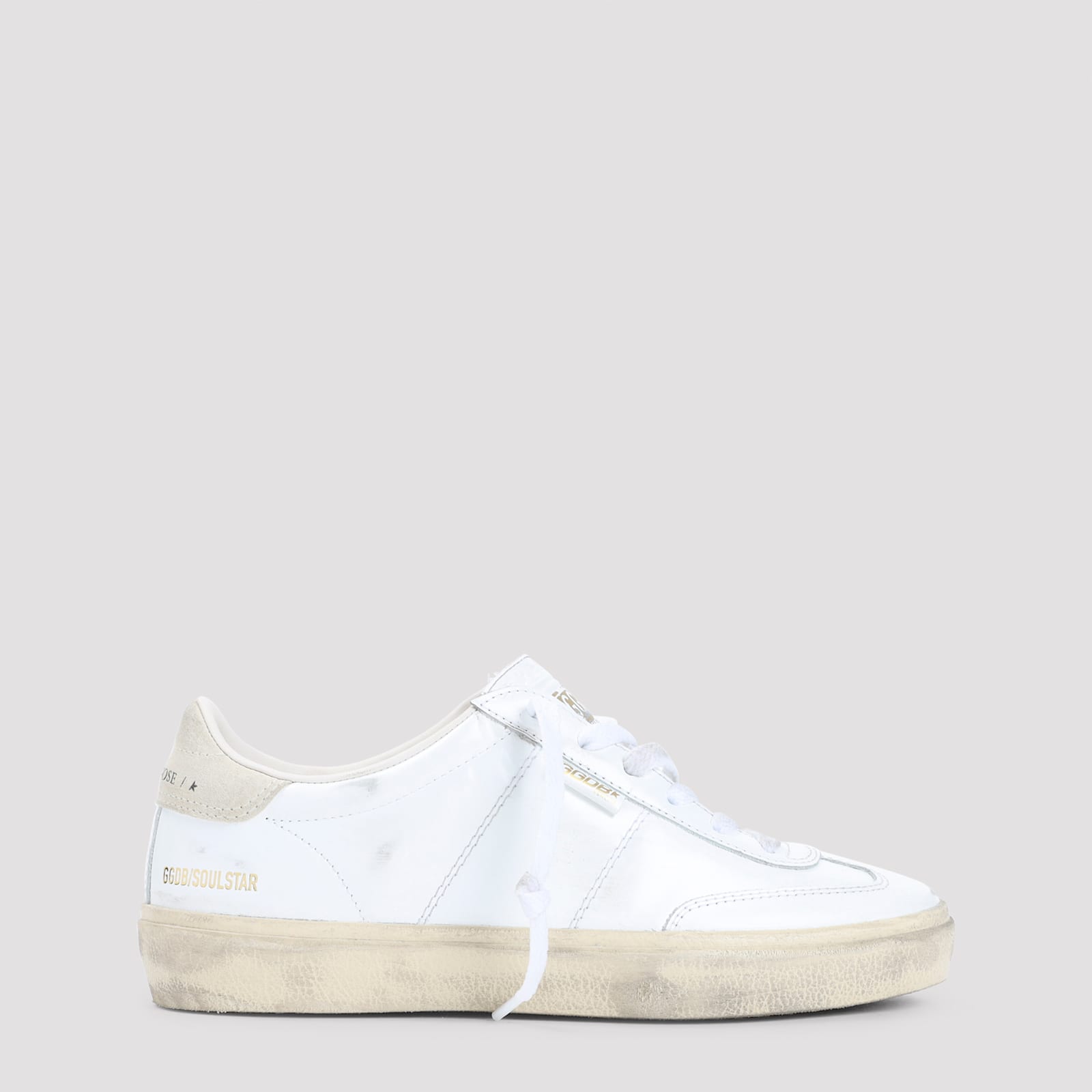Golden Goose Classic Lace-up Low-top Sneakers In White
