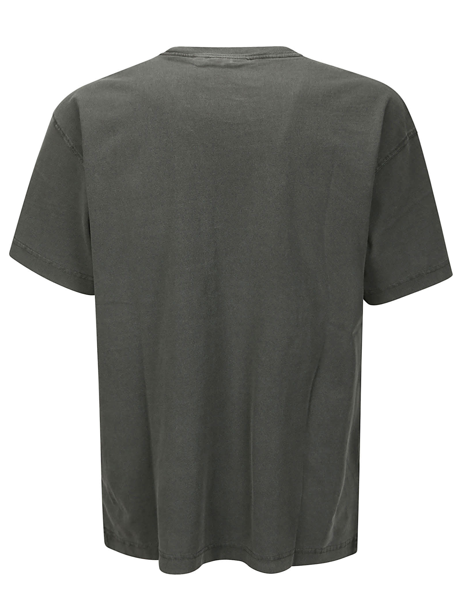 Shop Carhartt S/s Nelson T-shirt Cotton Single Jersey In Charcoal