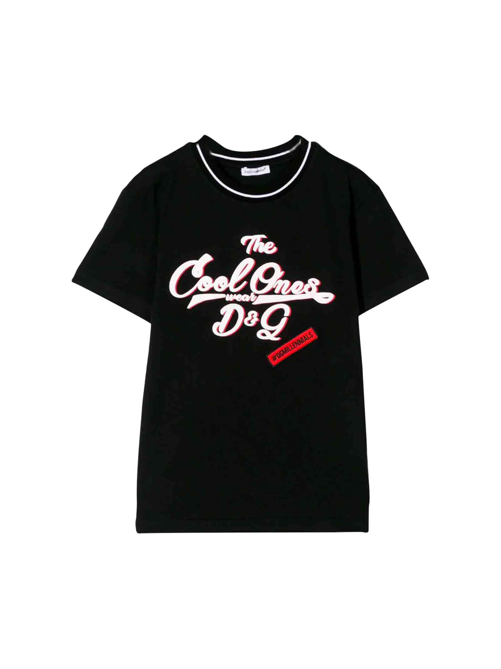 t shirt bianca dolce e gabbana