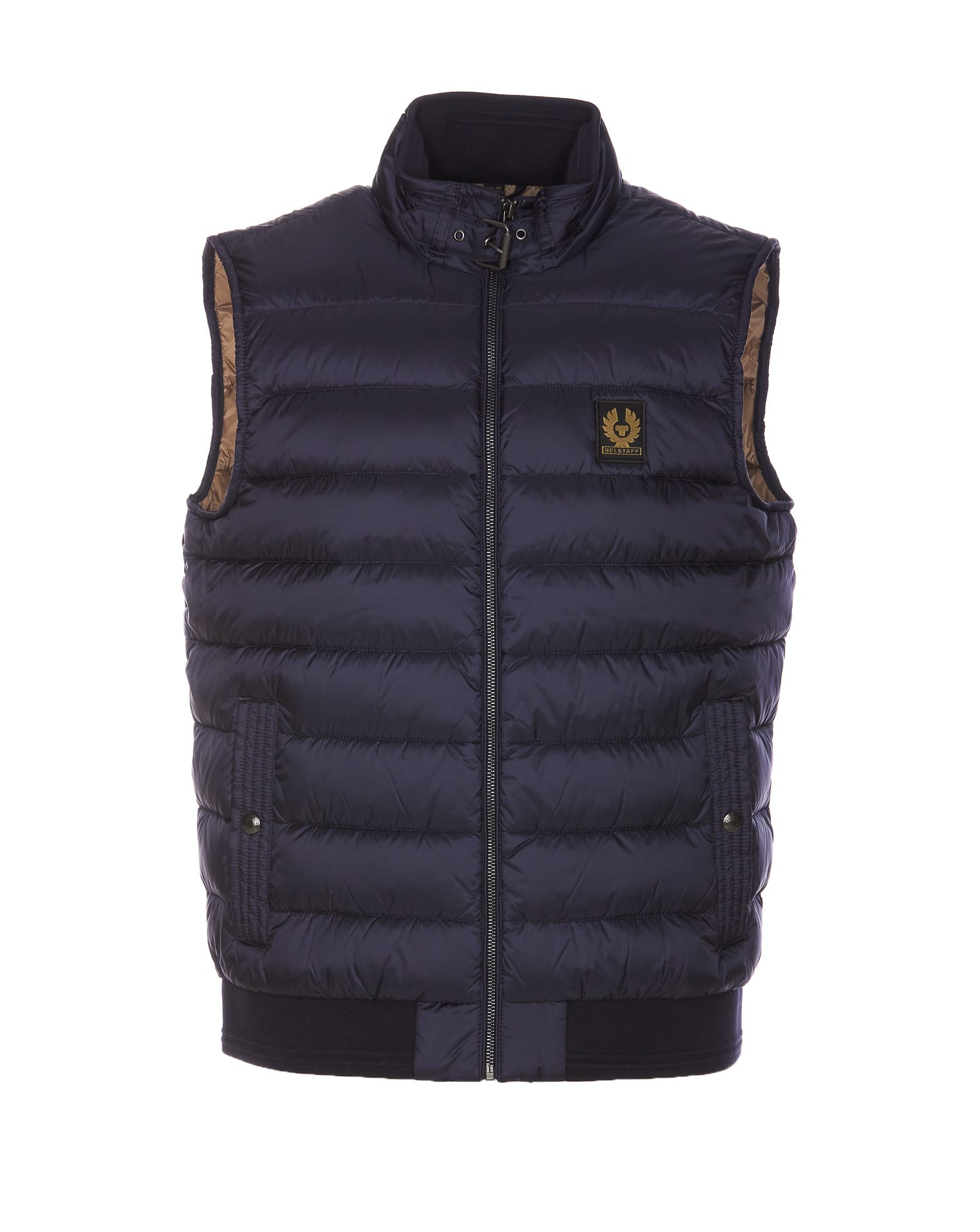 Shop Belstaff Circuit Padded Vest In Blue