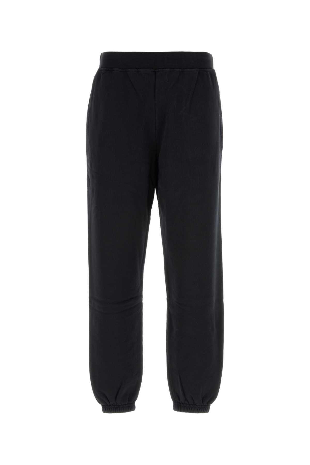 Black Cotton Joggers