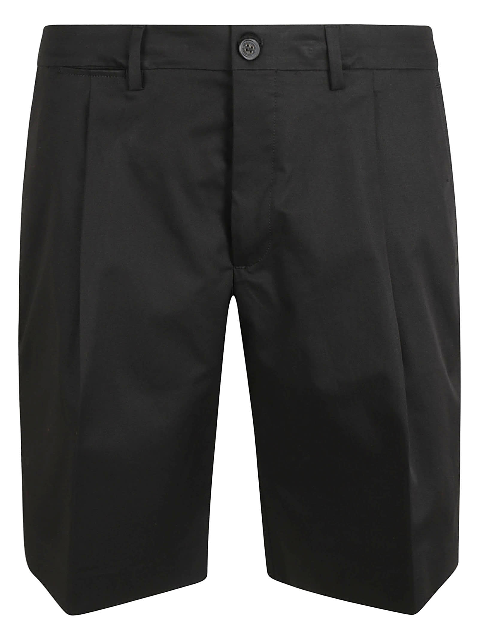 Shop Golden Goose Dato Bermuda Shorts In Black