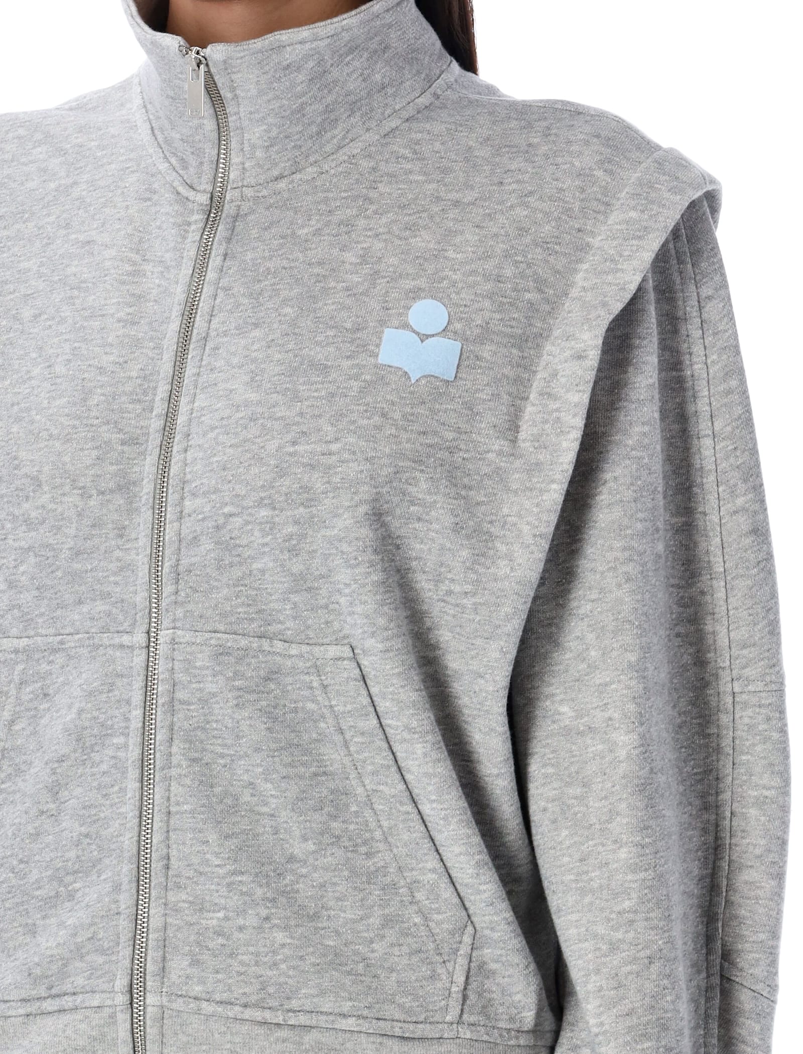 Isabel Marant Étoile Isabel Marant Etoile Madilia Sweatshirt In Gray