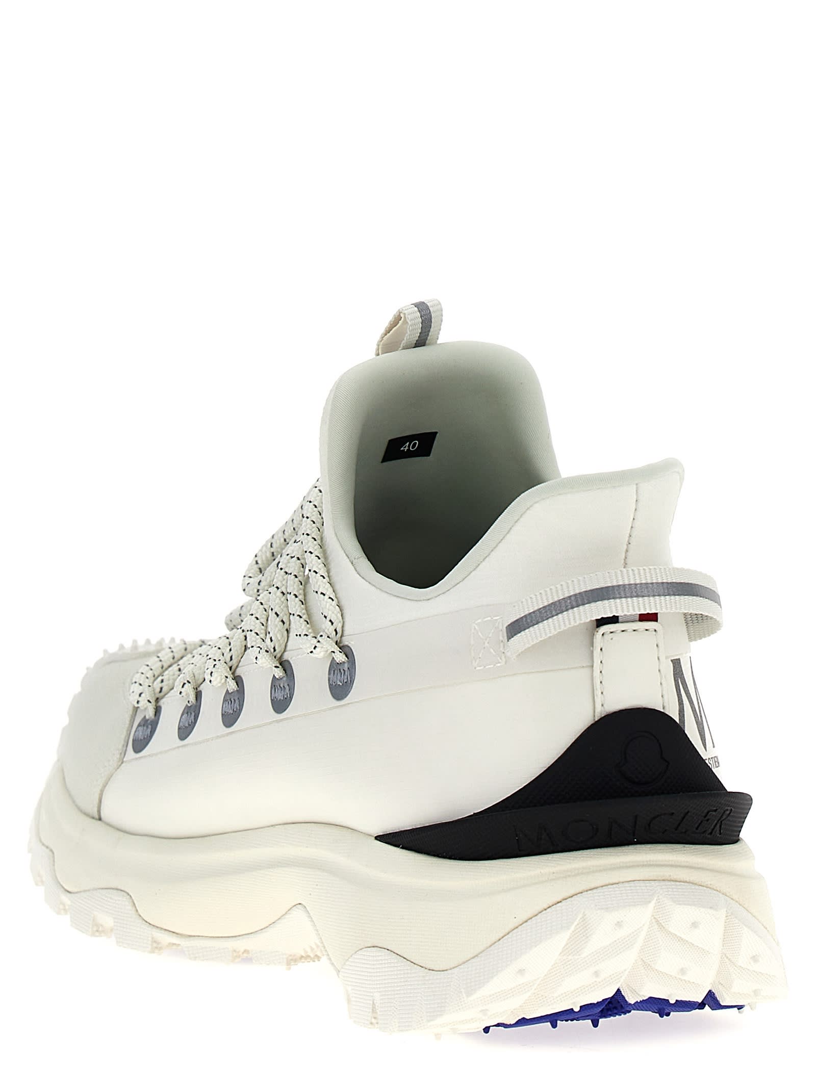 Shop Moncler Trailgrip Lite 2 Sneakers In White