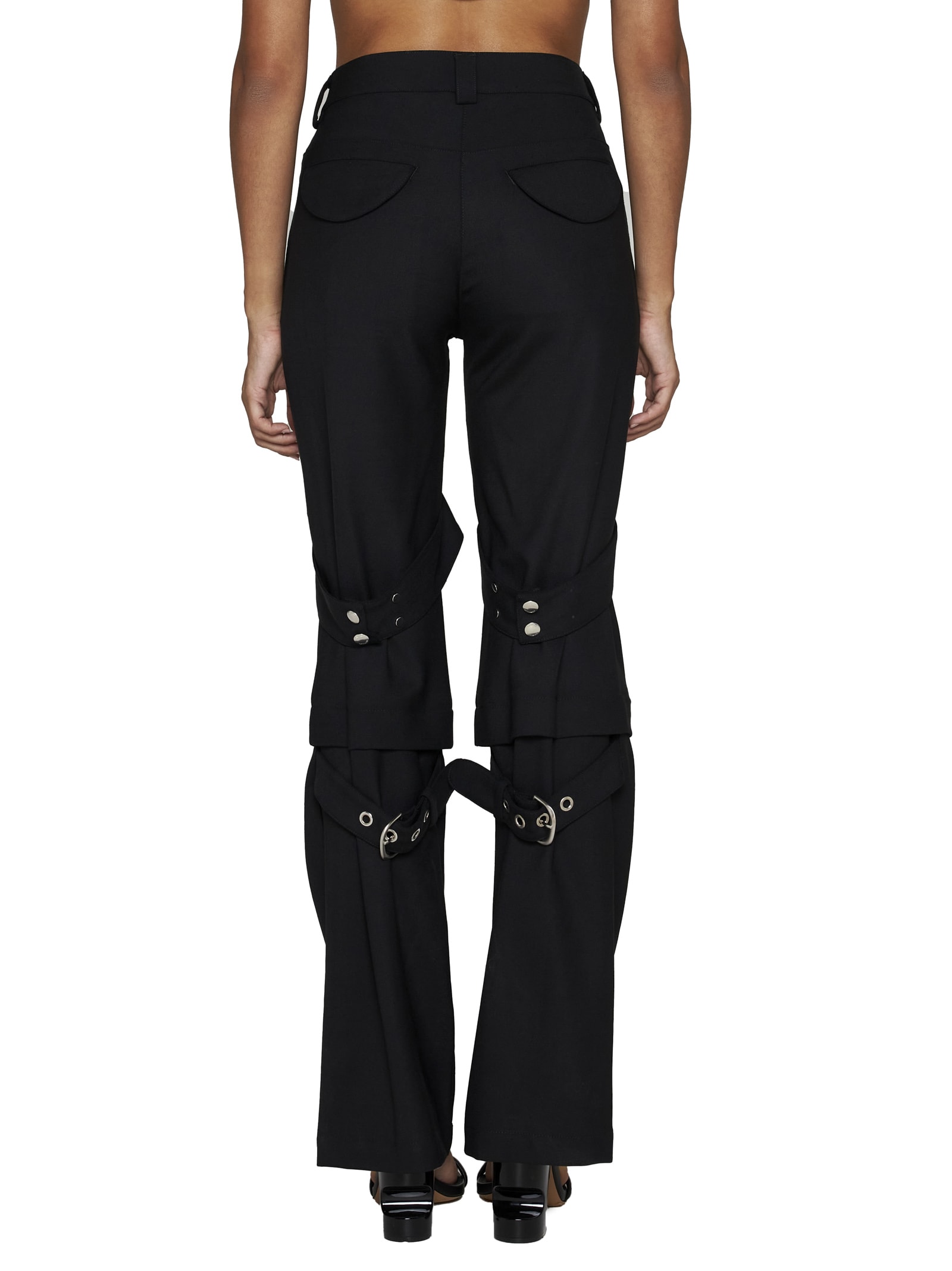 Off-white Pants In Black