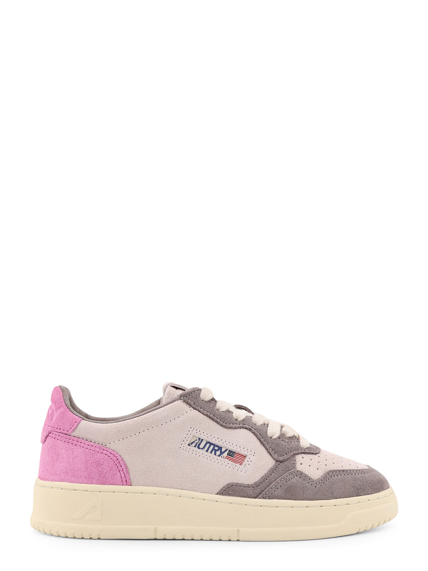 Autry Medalist Sneakers In Tric/suede Barbie/blkb