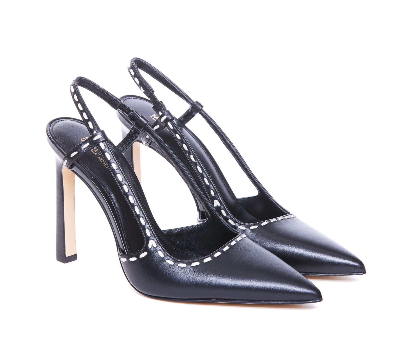 Shop Michael Kors Alora Pumps In Nero