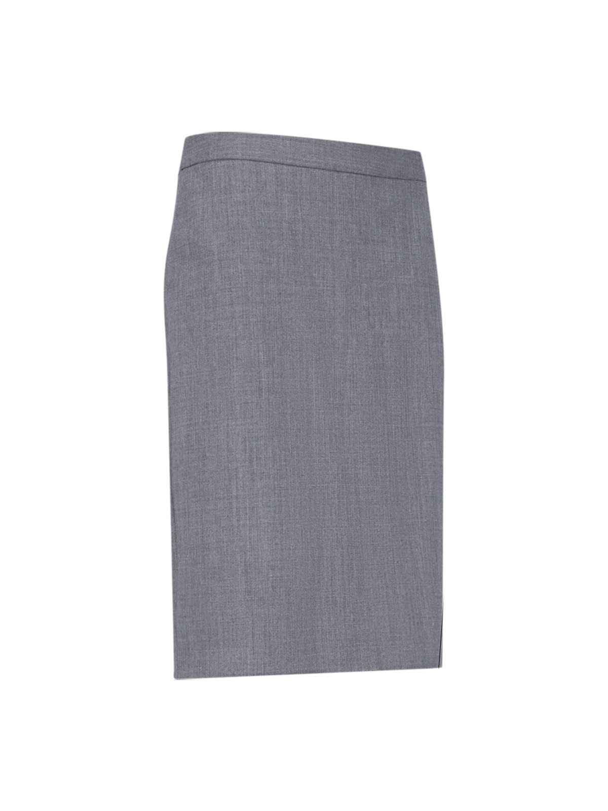 Shop Nili Lotan Pippa Skirt In Gray
