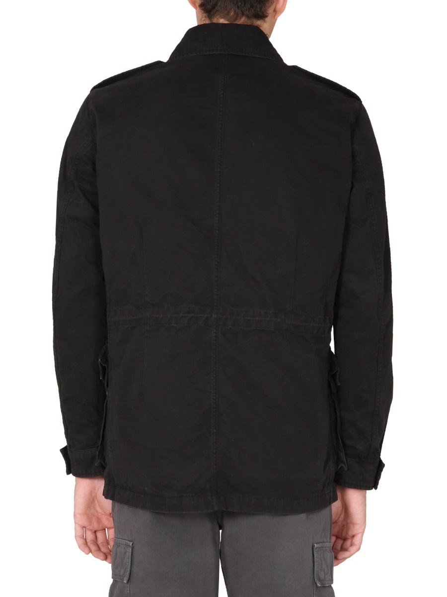 Shop Aspesi Vancouver Padded Jacket In Black