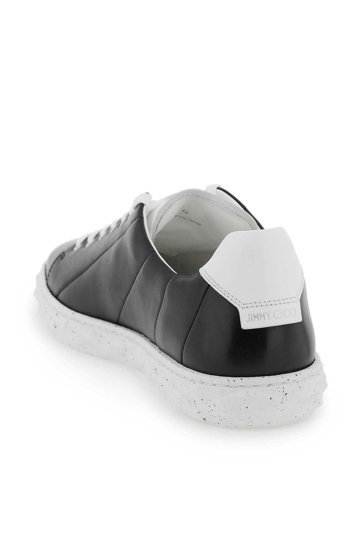 Shop Jimmy Choo Diamond Light Sneakers In V Black (black)