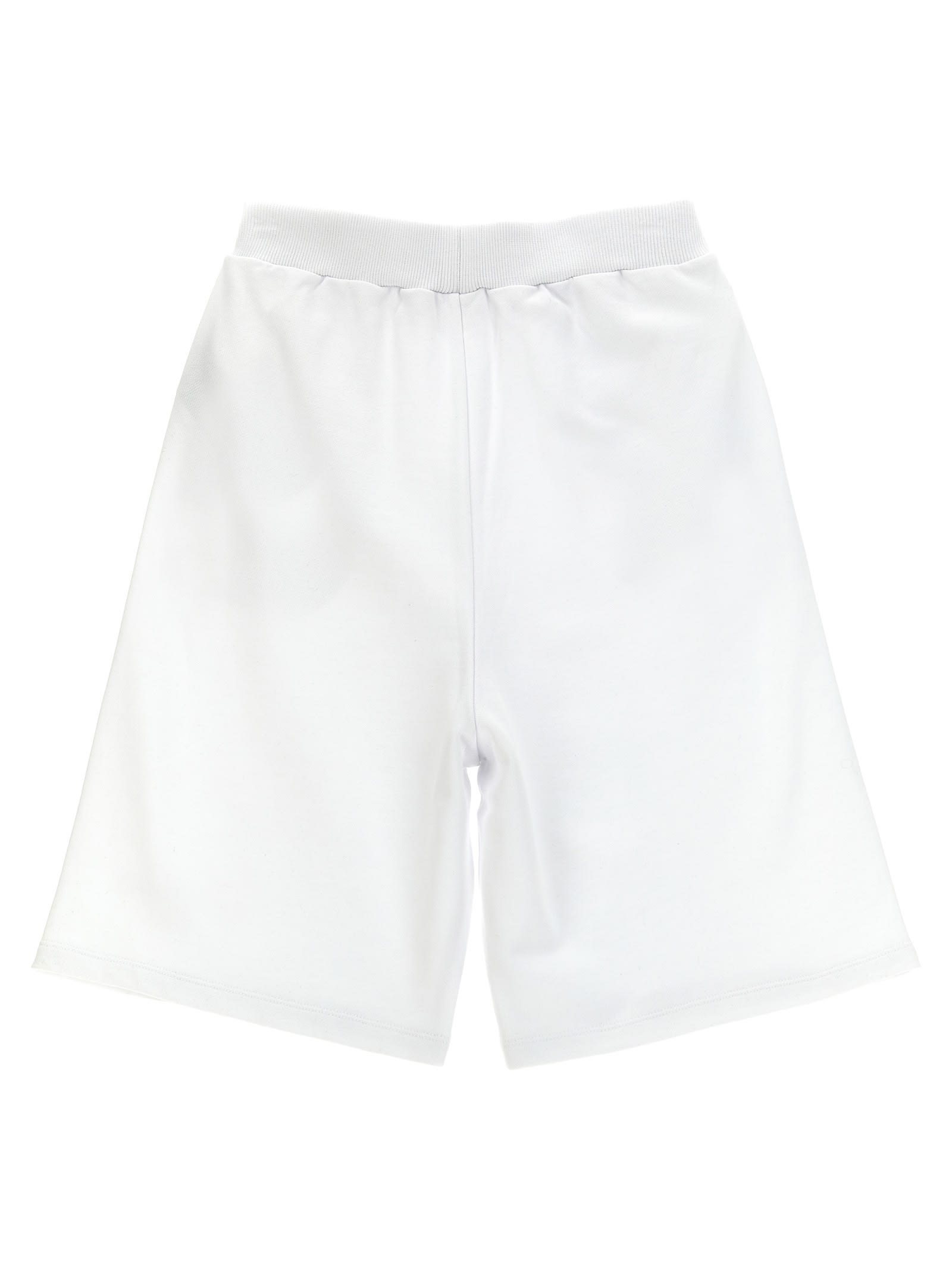 BALMAIN EMBOSSED LOGO BERMUDA SHORTS
