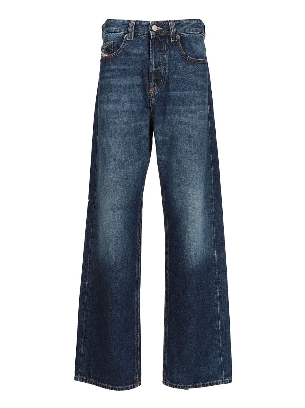 Diesel Straight Cotton Denim Trousers