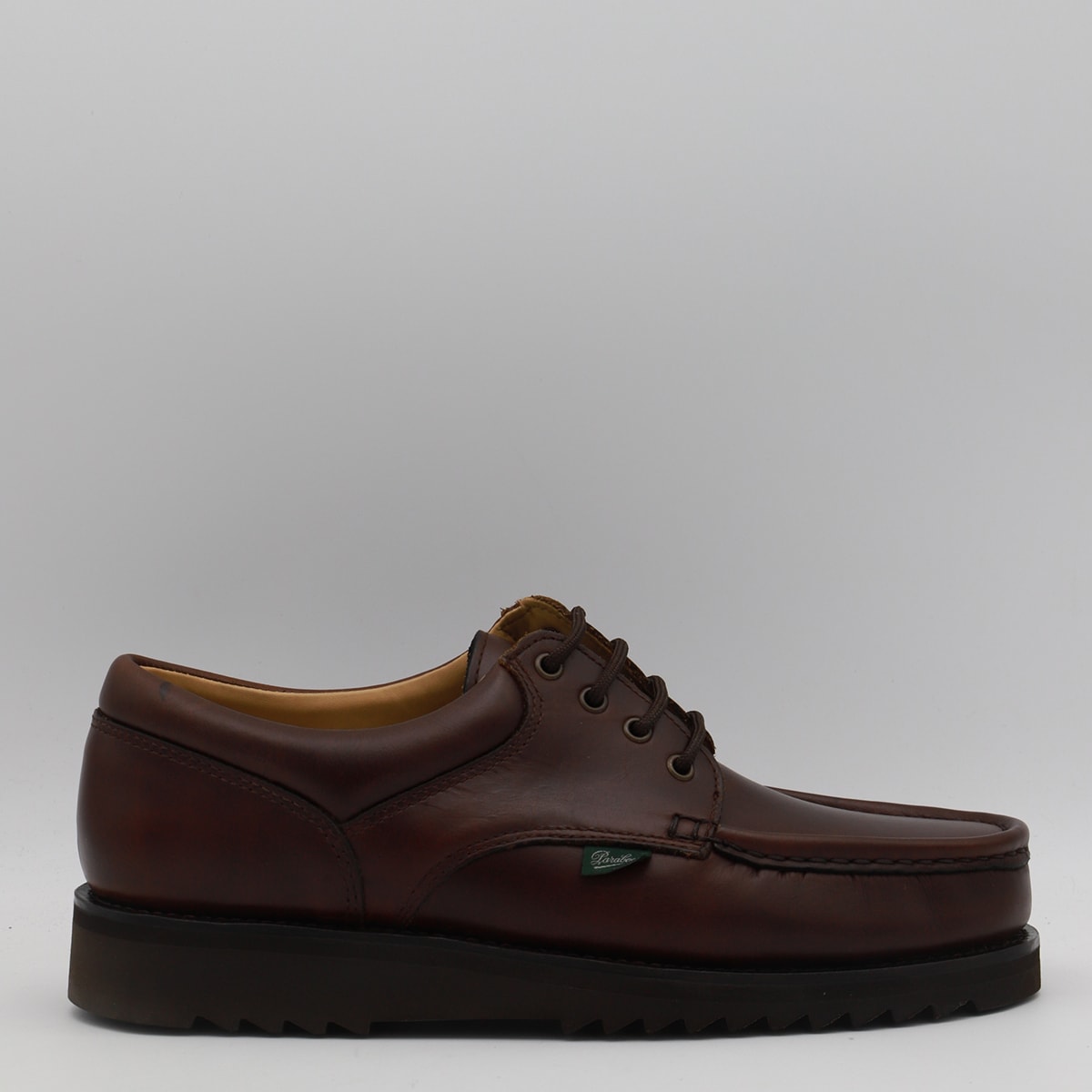 Shop Paraboot Brown Thiers Loafers