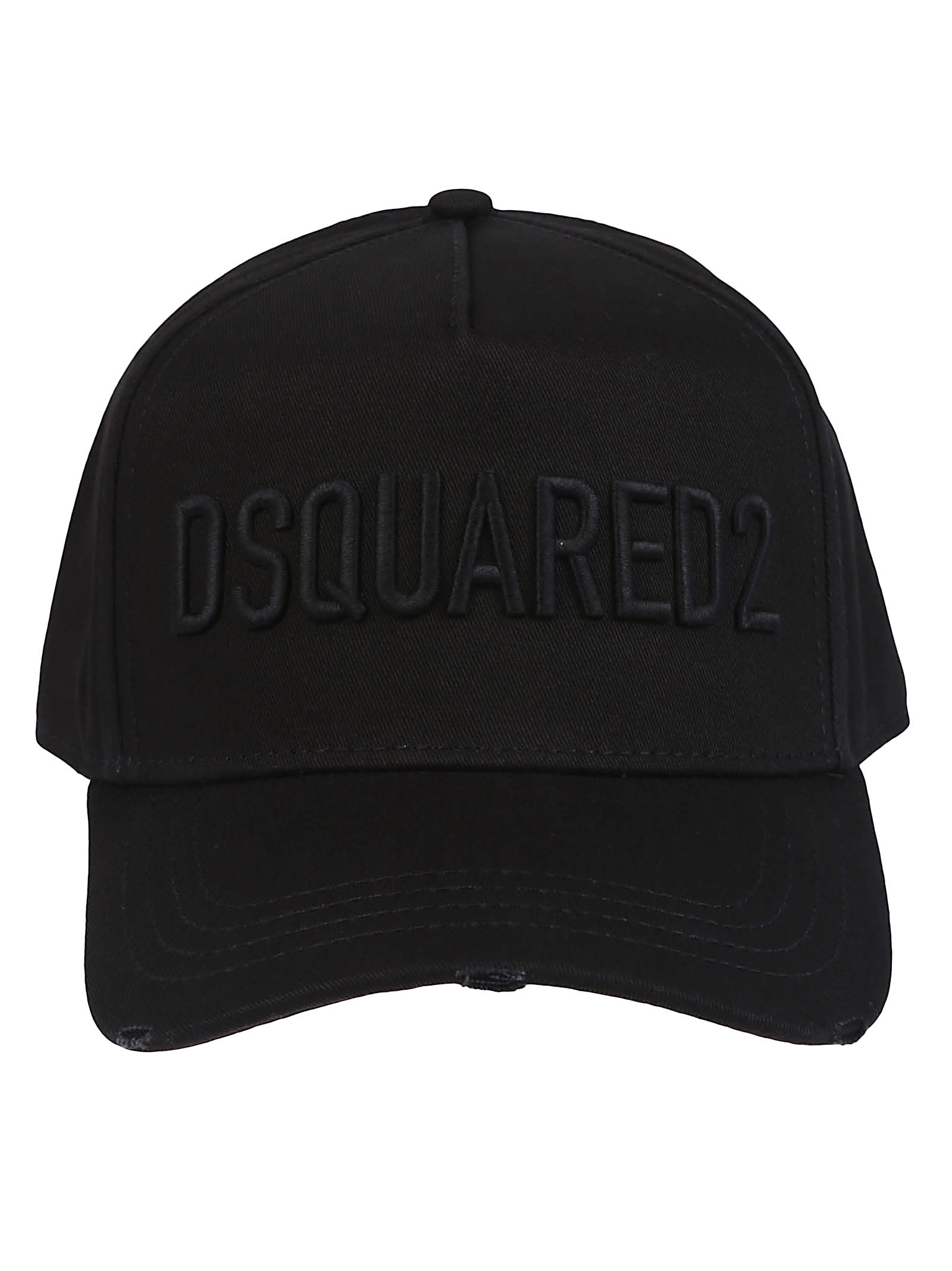 Dsquared2 Technicolor Baseball Cap In Black
