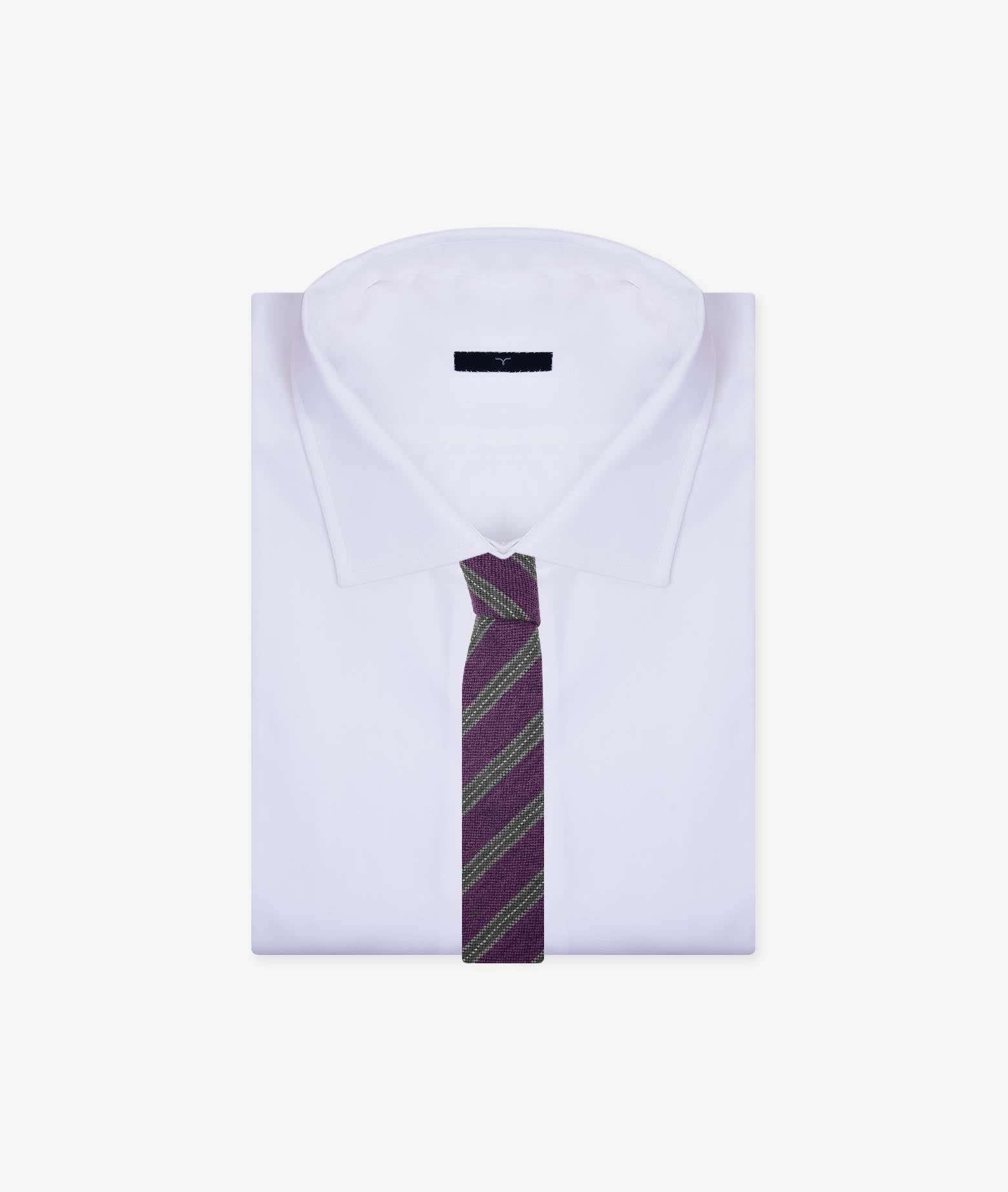 Shop Larusmiani Tie Porta Nuova Tie In Purple