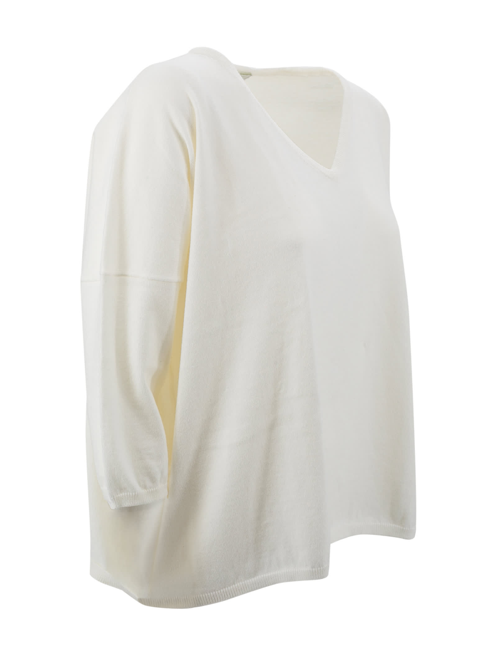 Shop Be You V-neck Sweater In White