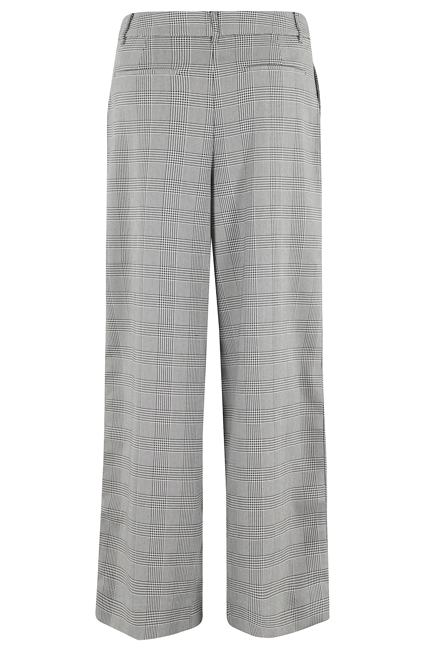 Essentiel Antwerp Plaid Tailored Trousers In Gray