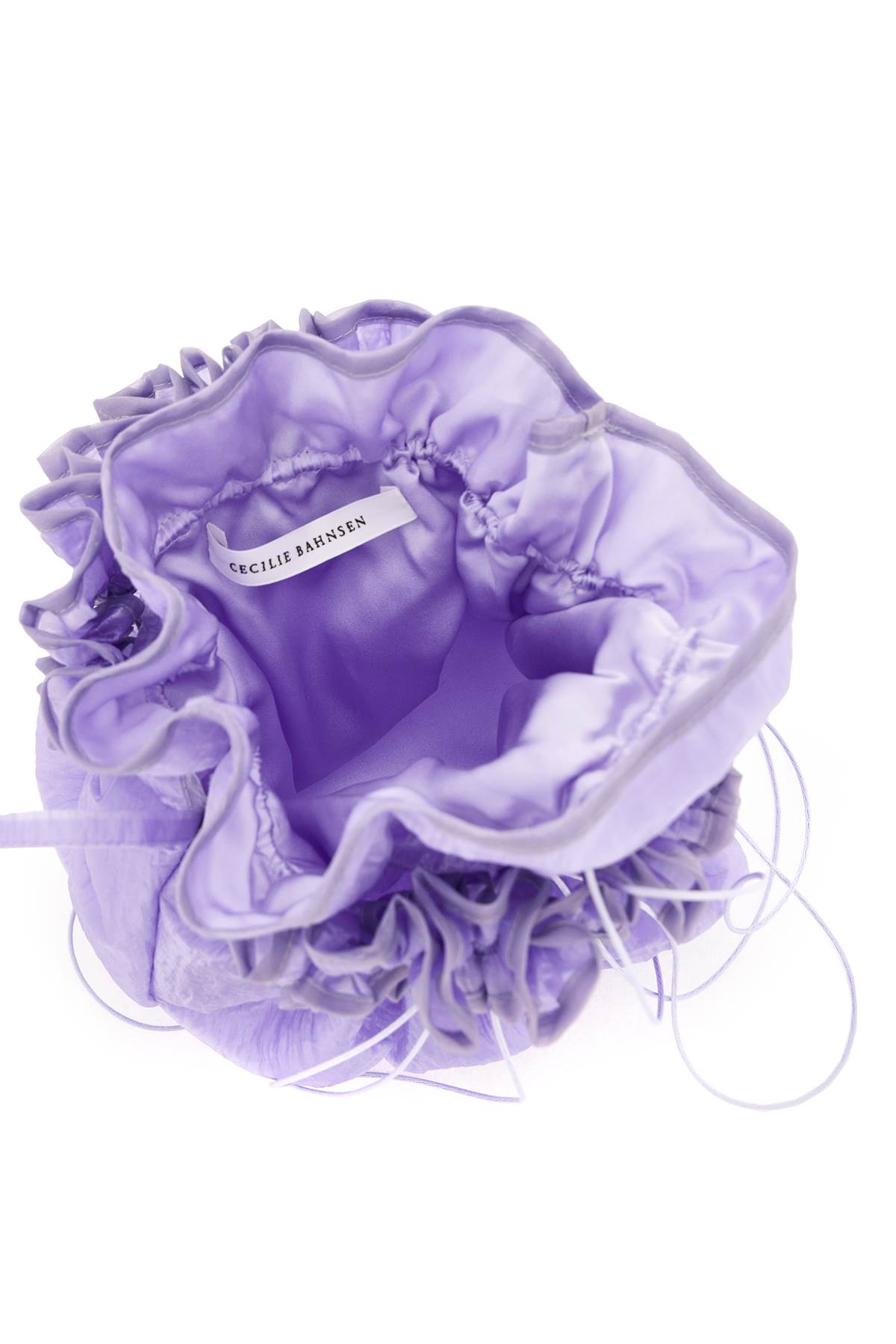 Shop Cecilie Bahnsen Sofie Mini Crossbody Bag In Lavender (purple)