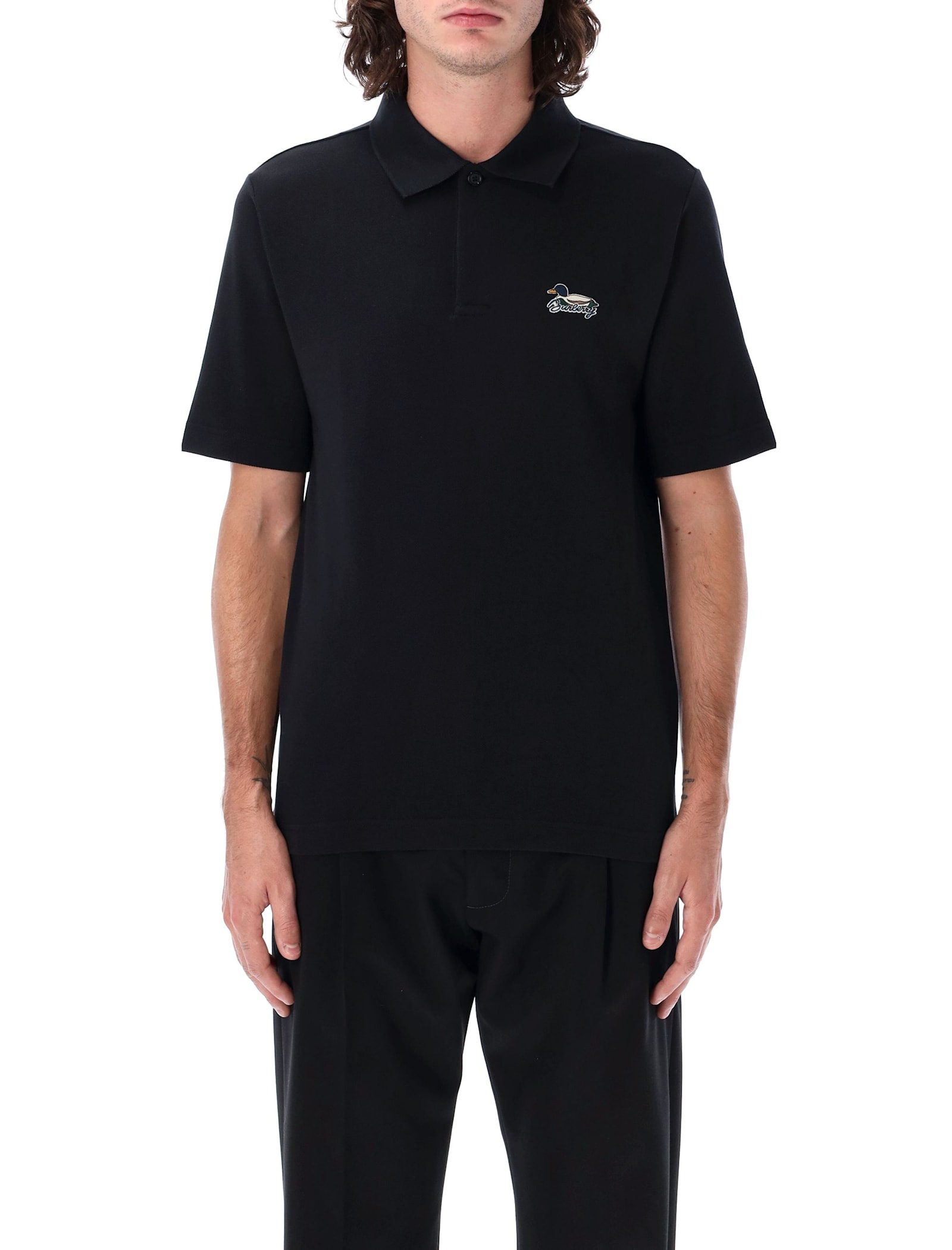 Embroidered Logo Polo Shirt