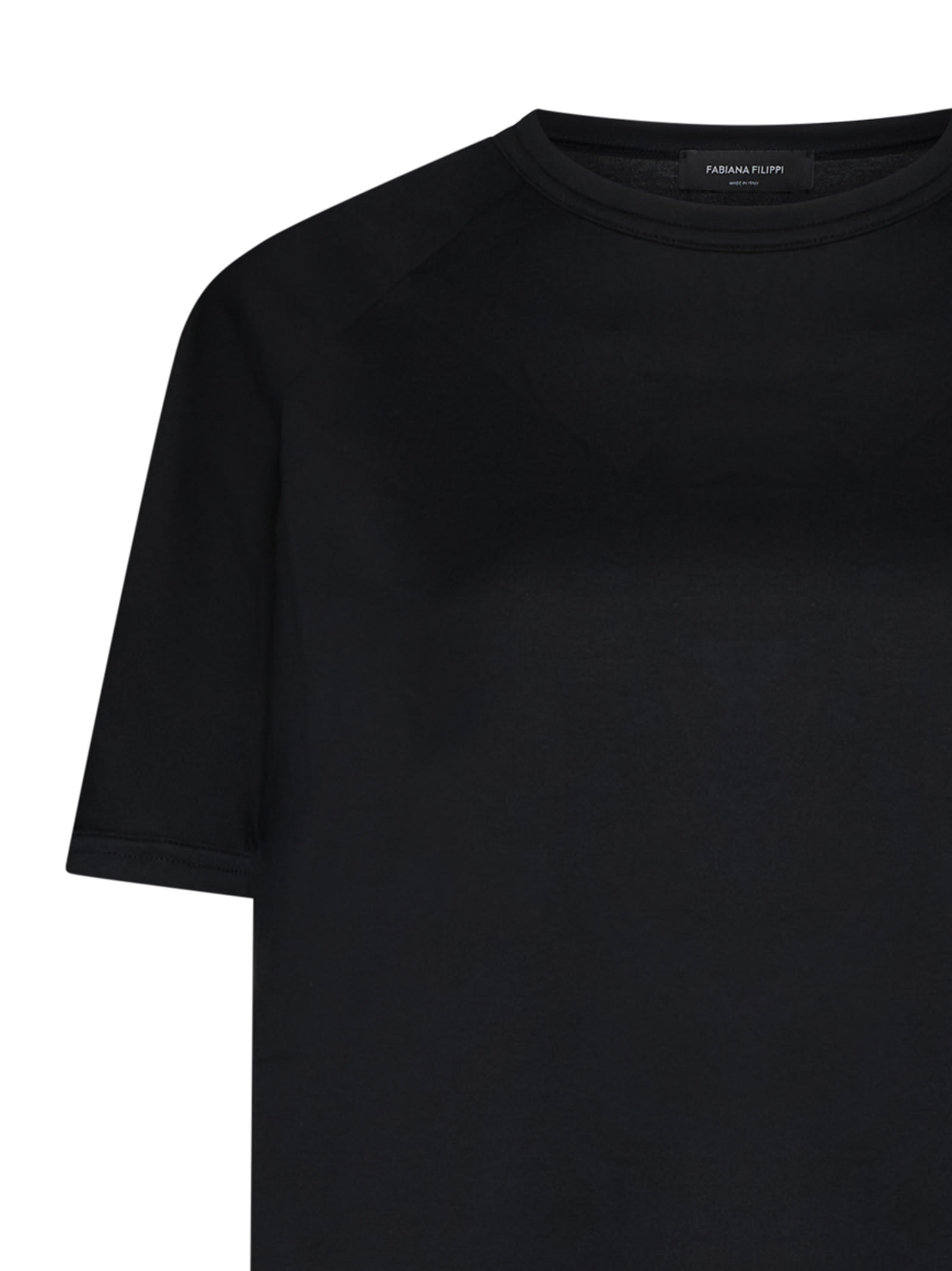 Shop Fabiana Filippi T-shirt In Black
