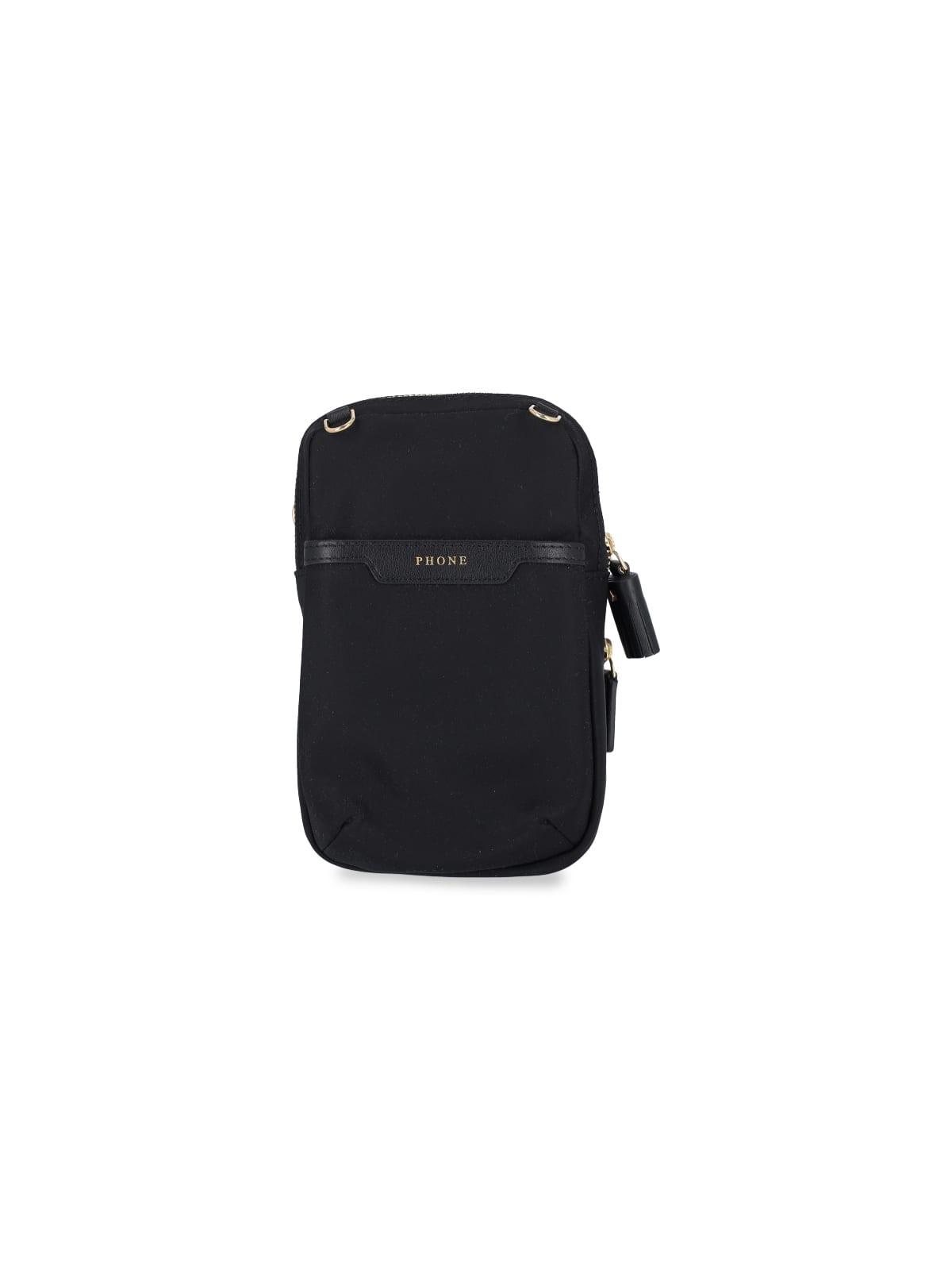 Shop Anya Hindmarch Essentials Shoulder Bag In Black