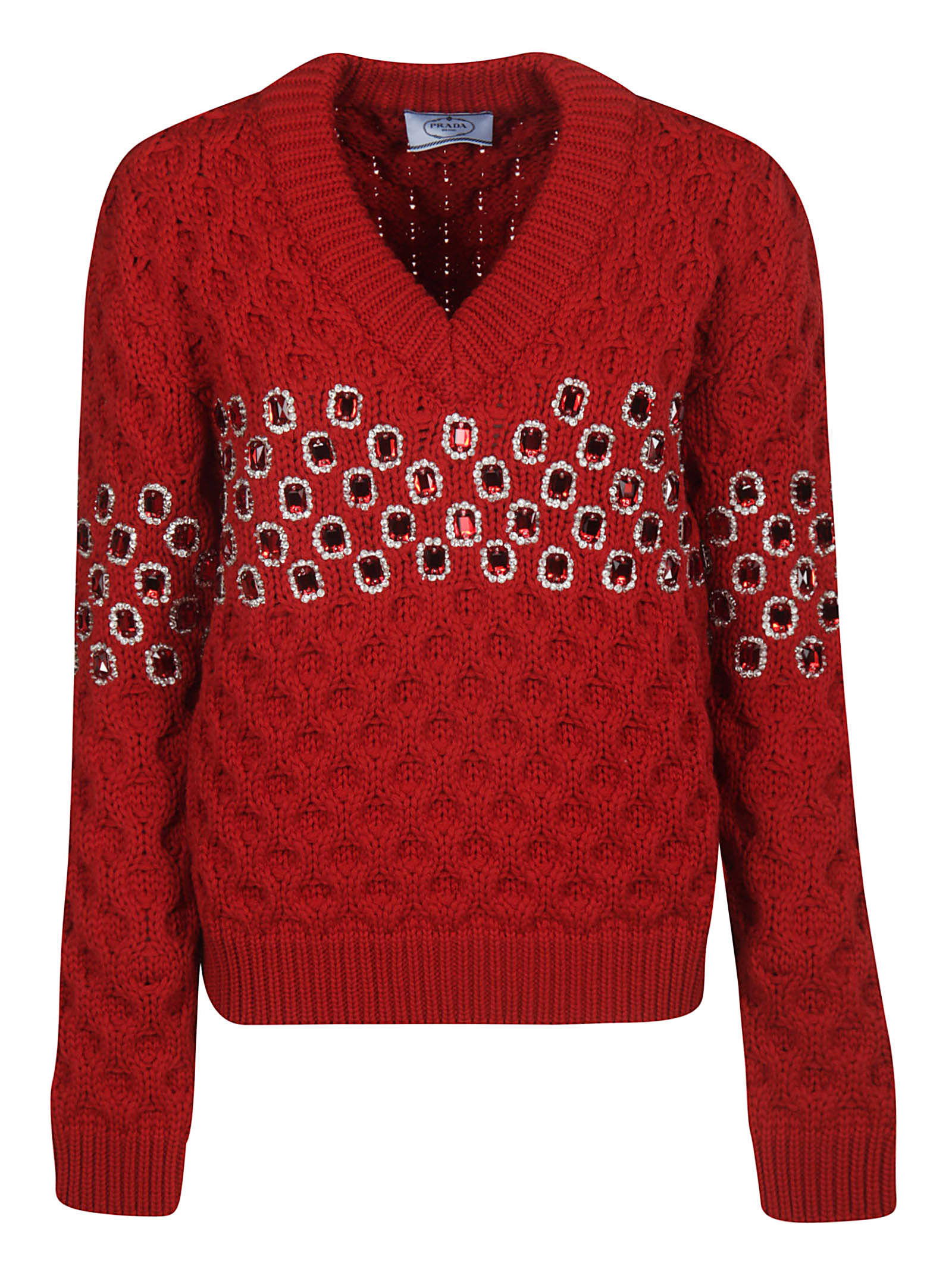 Prada Embellished Sweater