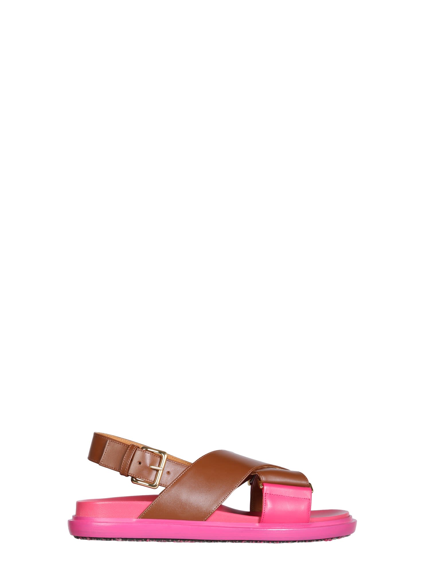 Buy Marni Footbed Sandals online, shop Marni shoes with free shipping