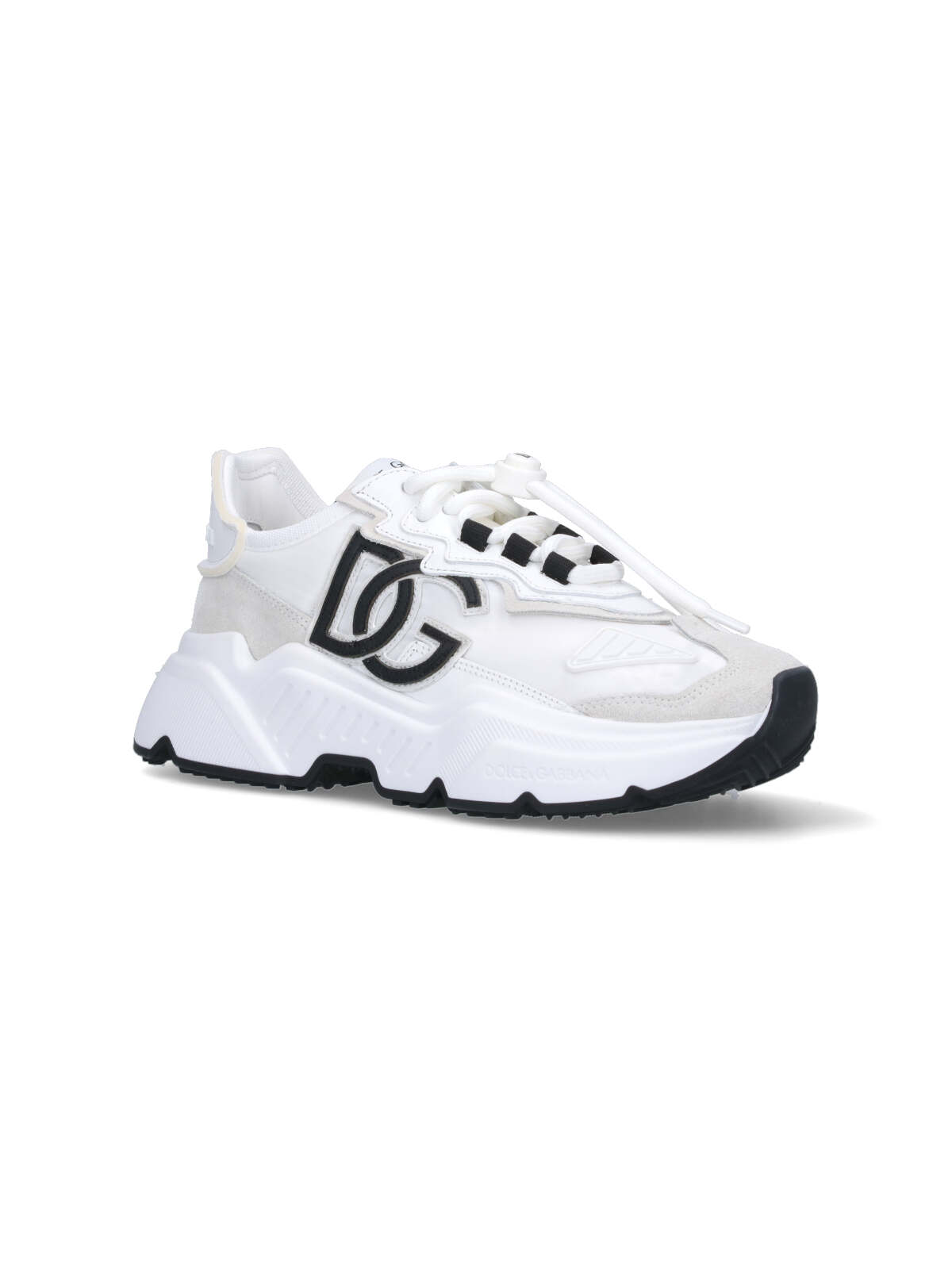 Shop Dolce & Gabbana Daymaster Sneakers In Bianco