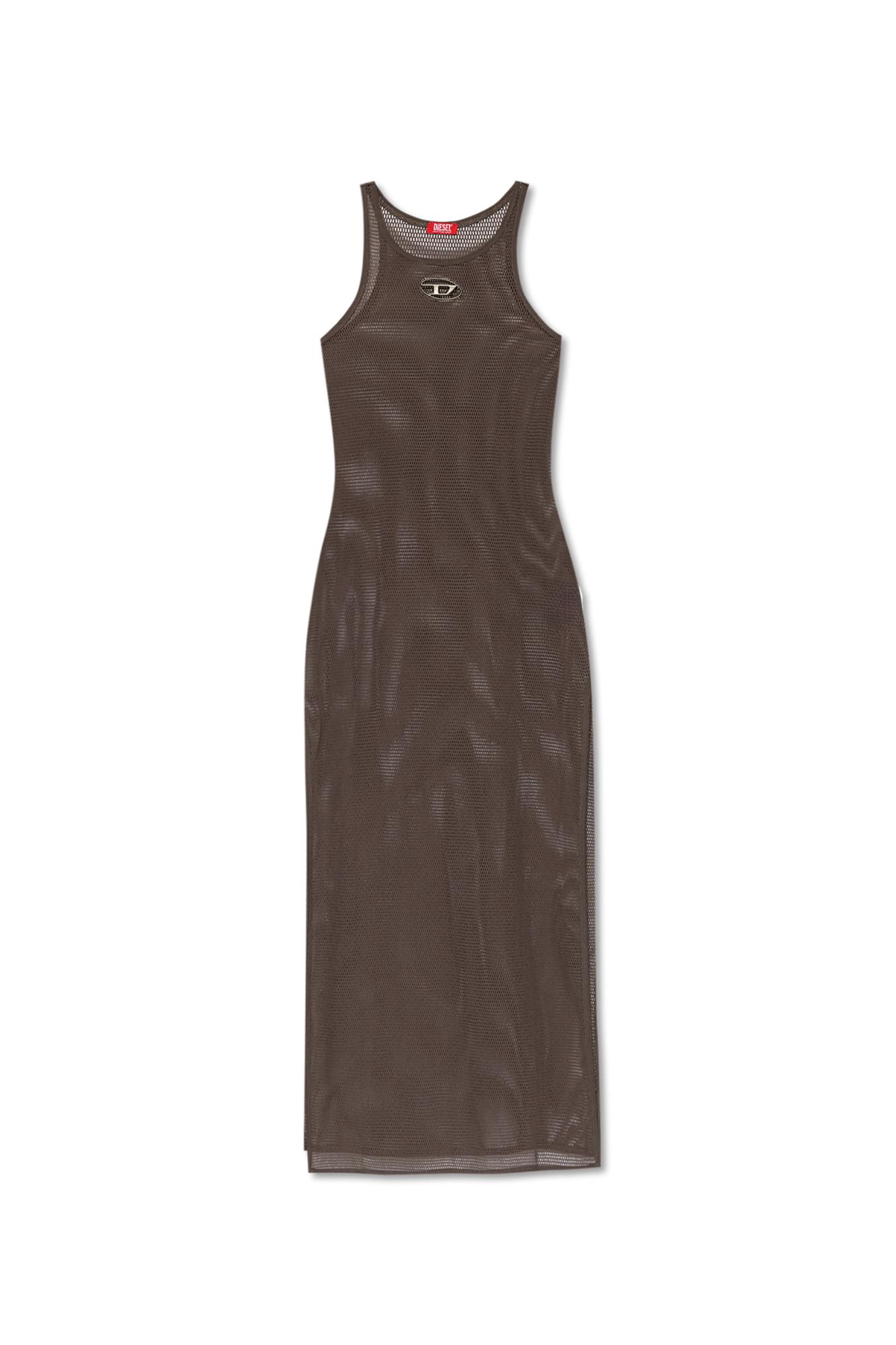 Diesel Jennifer-utlt Maxi Mesh Racerback Dress