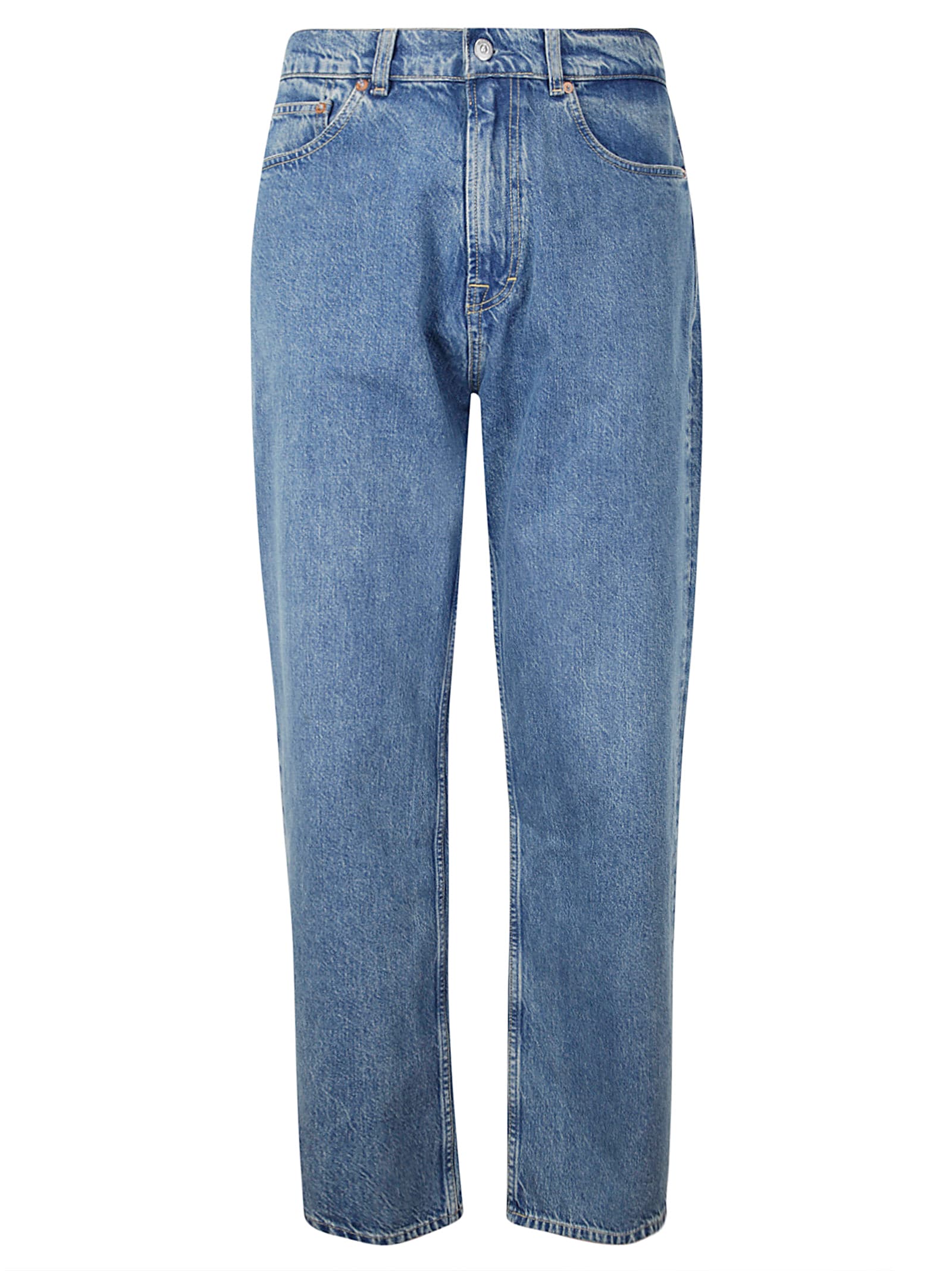 Shop Our Legacy Third Cut In Blue Tech Wash Denim