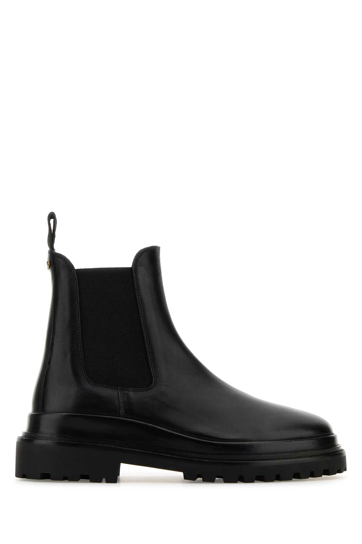 Isabel Marant Black Leather Ceilee Ankle Boots