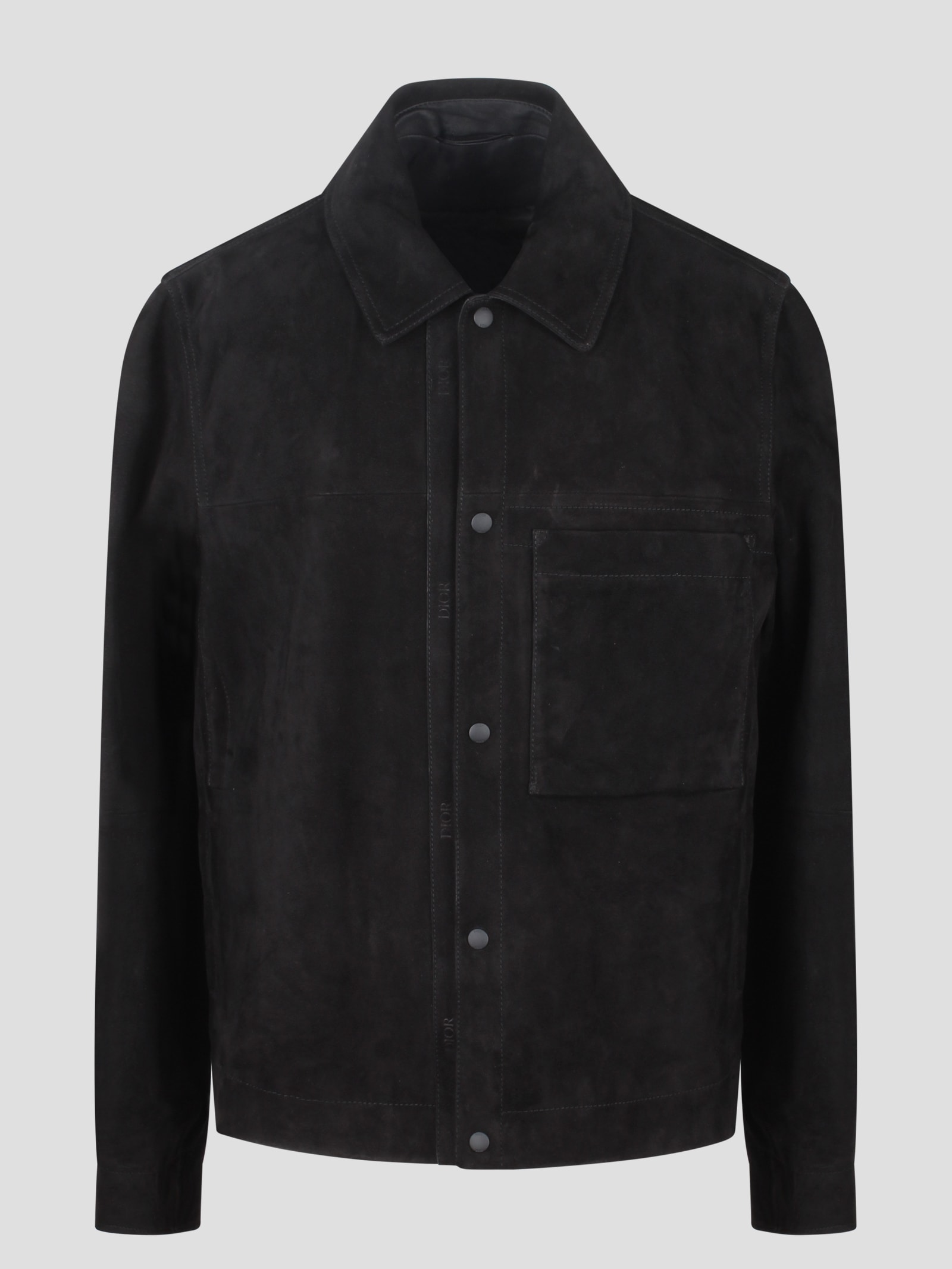 Suede Shirt Jacket