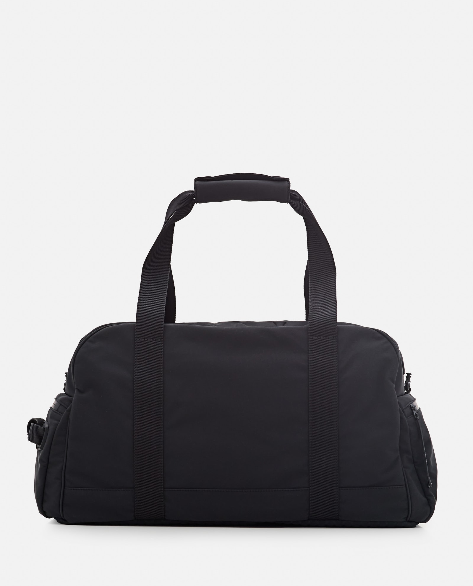 Shop Moncler Alchemy Gym Weekend Bag In Black