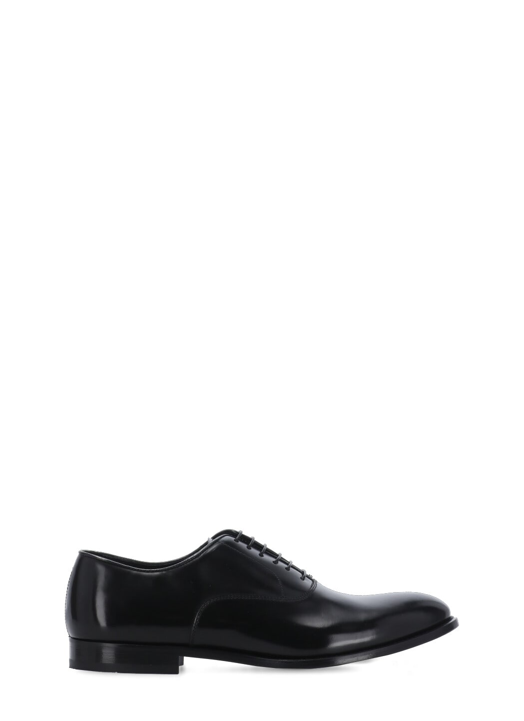 Shop Doucal's Leather Lace-up Shoes In Black