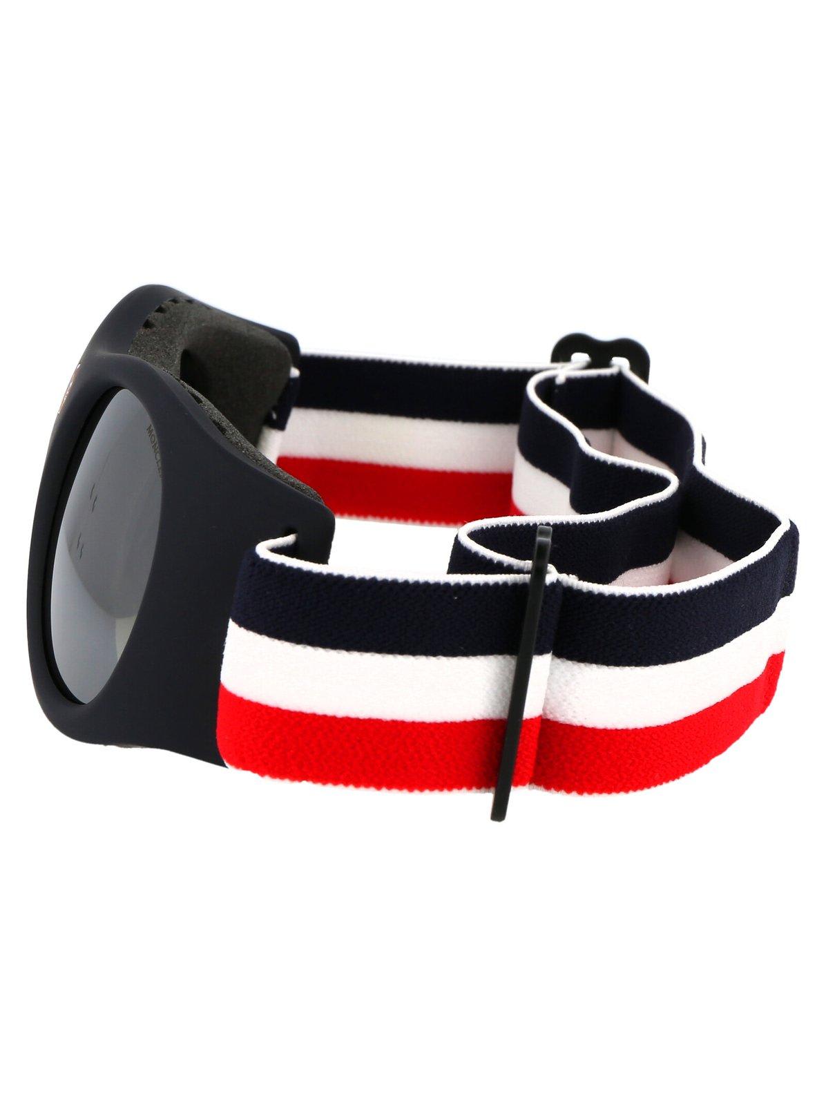 Shop Moncler Shield Mountaineering Goggles In 92c