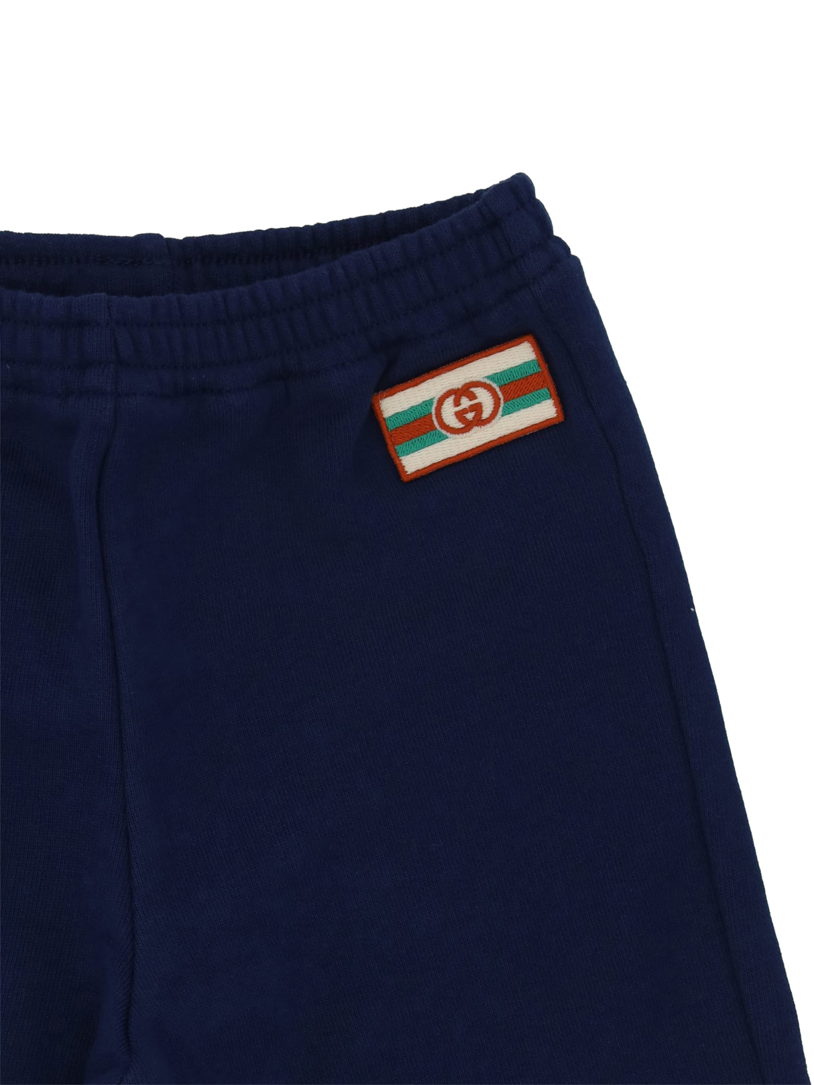 Shop Gucci Pants For Boy In Blue
